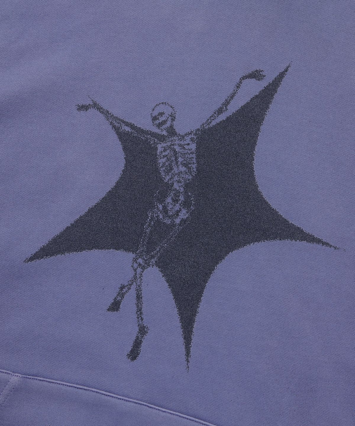 스웨이드(SUADE) SKULL STAR HOODIE [PIGMENT PURPLE]
