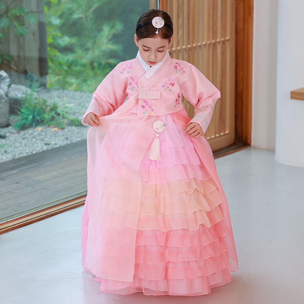 하랑한복(HARANG HANBOK) 공주랑 여아한복 세트