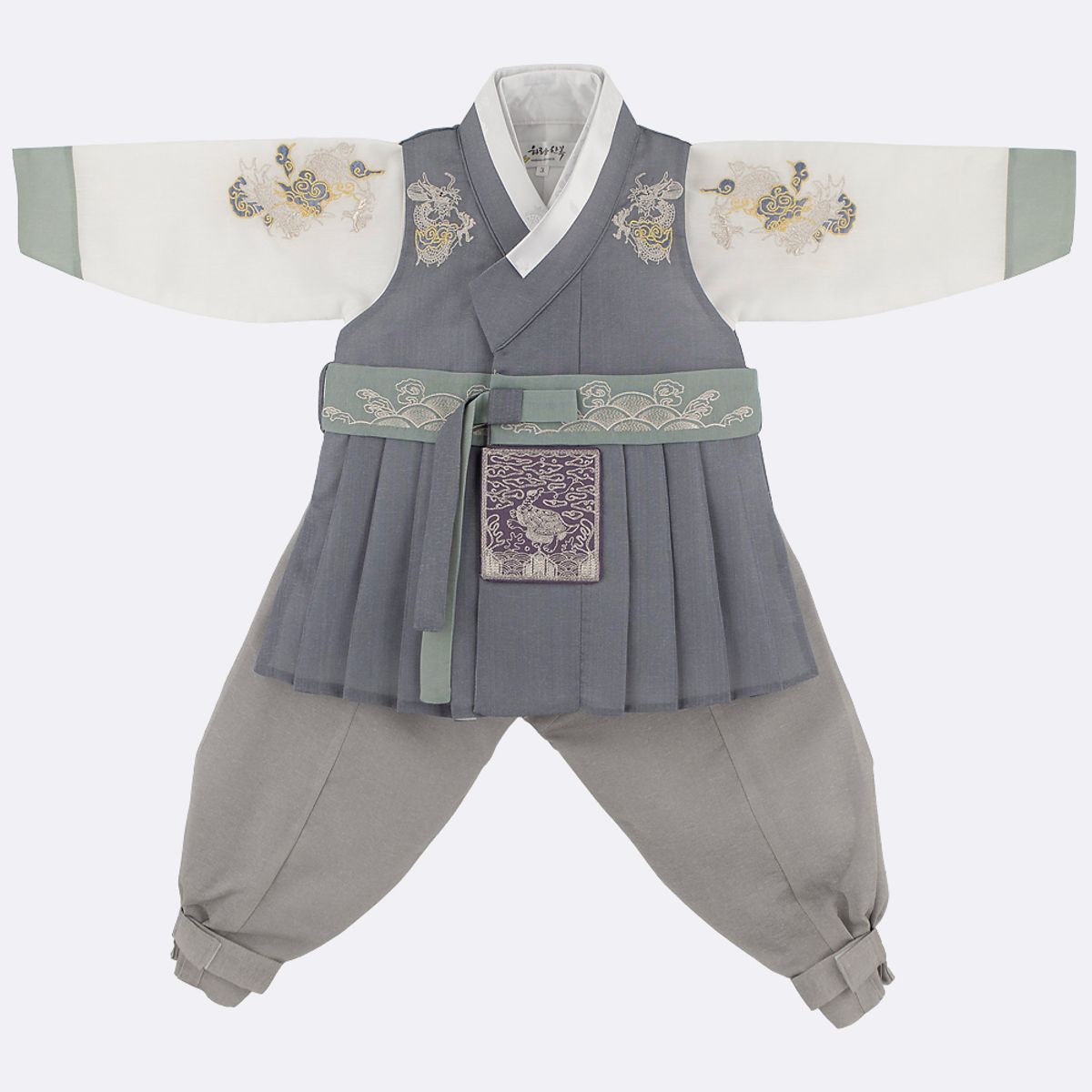 하랑한복(HARANG HANBOK) 군주랑 남아한복 세트
