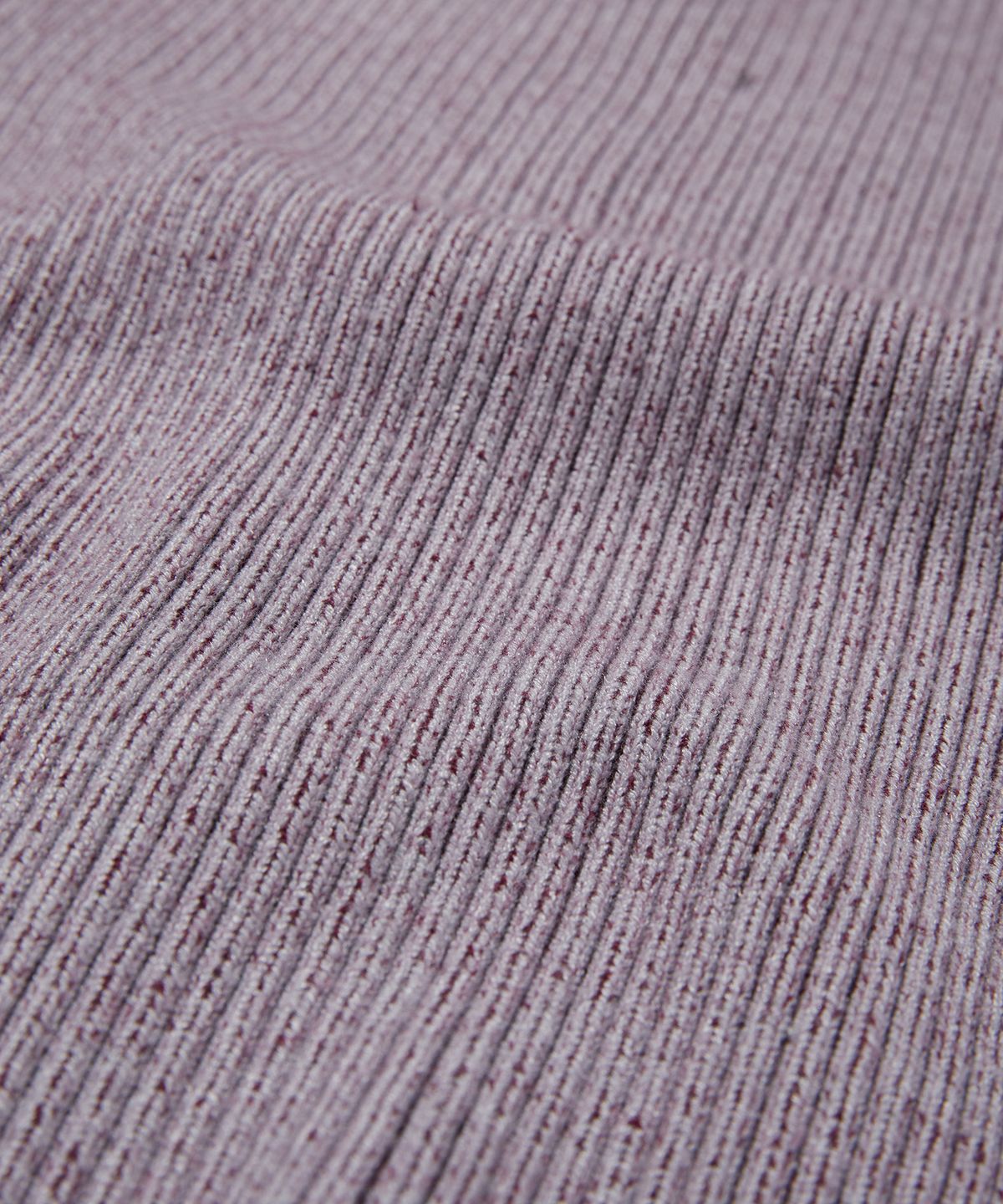 스웨이드(SUADE) FANCY CROP KNIT ZIP UP [BURGUNDY]