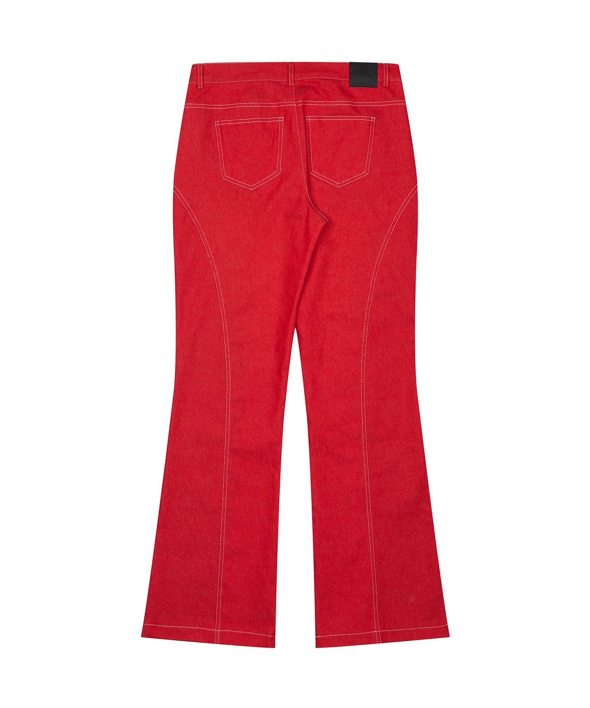 러브이즈트루(LUVISTRUE) NM STITCH BOOTSCUT PANTS(RED)