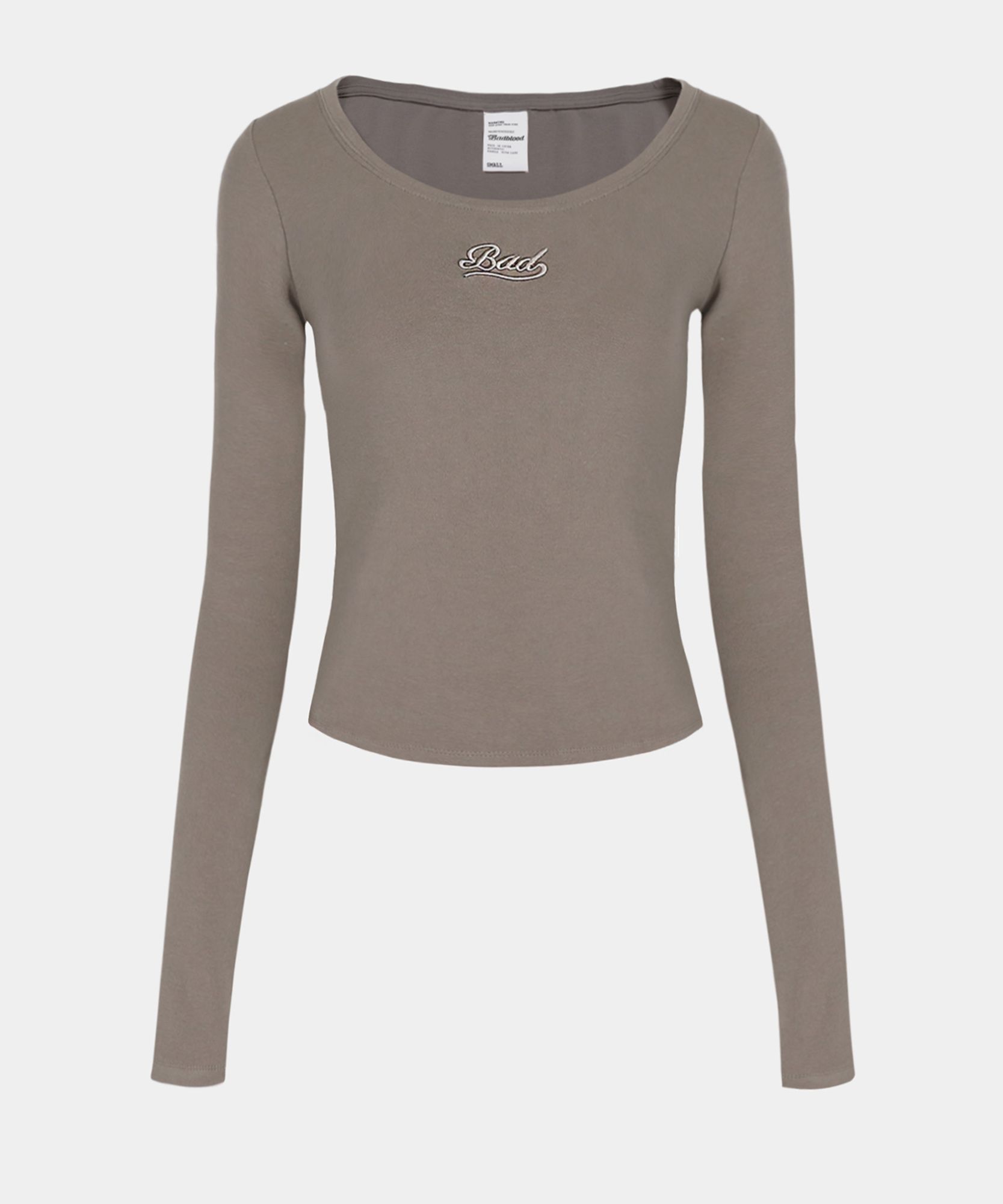 ★BADBLOOD ★BEYOND SOFT SCOOP NECK LONG SLEEVE MUSINSA | BADBLOOD Beyond Soft Scoop Neck Long Sleeve - Tobacco