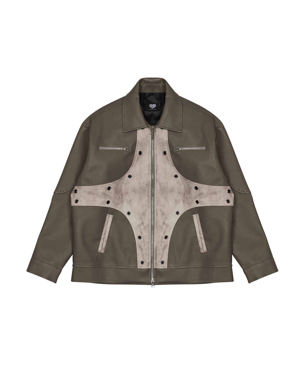 러브이즈트루(LUVISTRUE) NM LEATHER JACKET(BROWN)