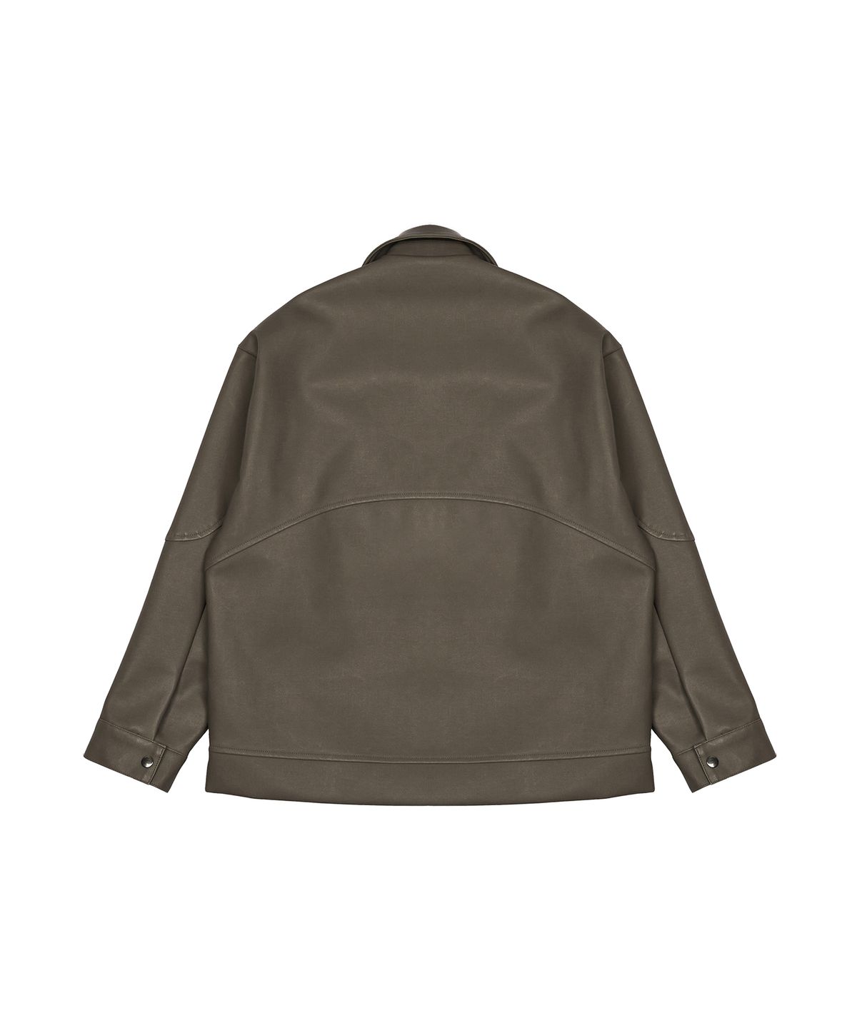 러브이즈트루(LUVISTRUE) NM LEATHER JACKET(BROWN)