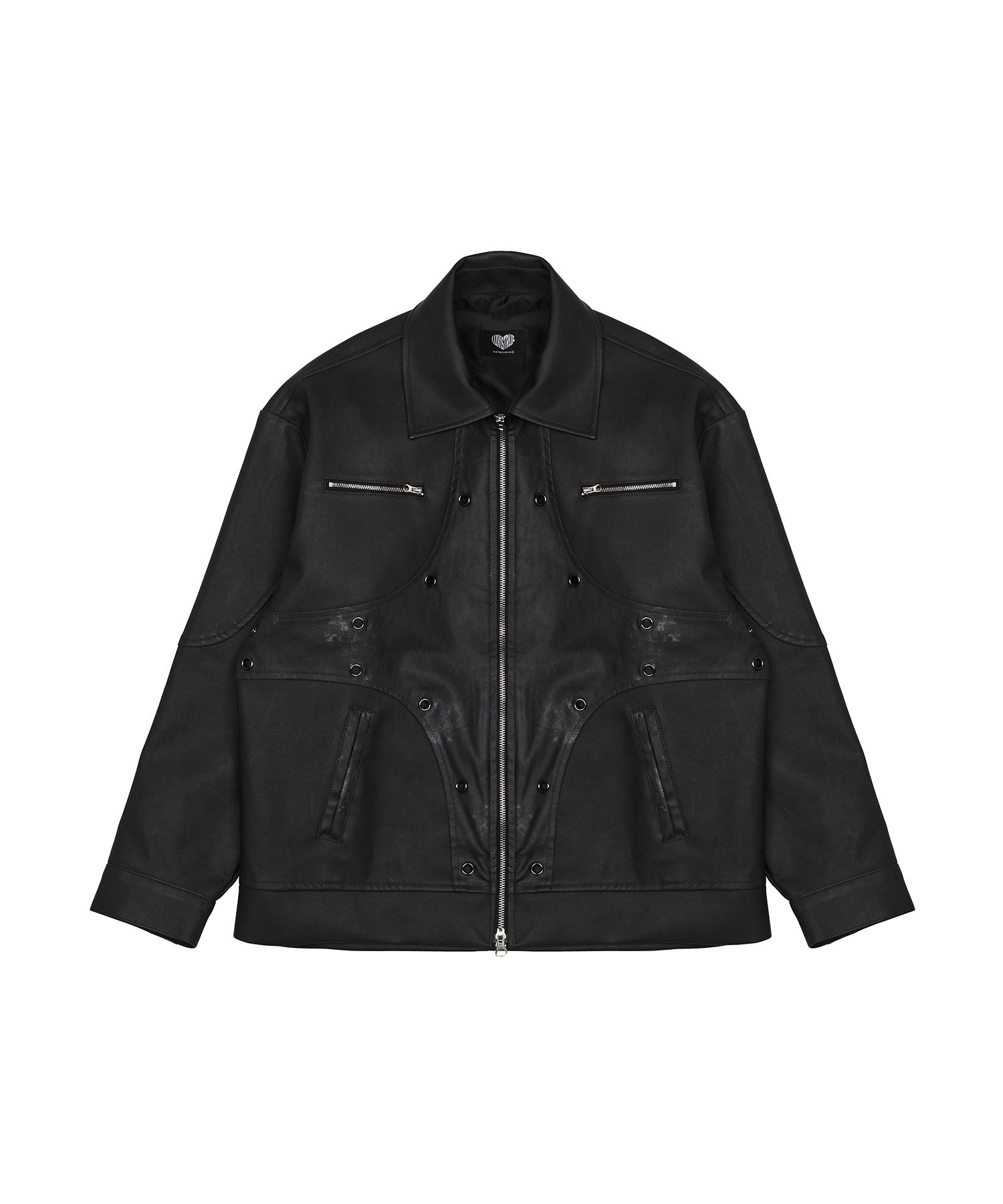 [LUV IS TRUE]★NM LEATHER JACKET MUSINSA | LUV IS TRUE NM LEATHER JACKET(BLACK)