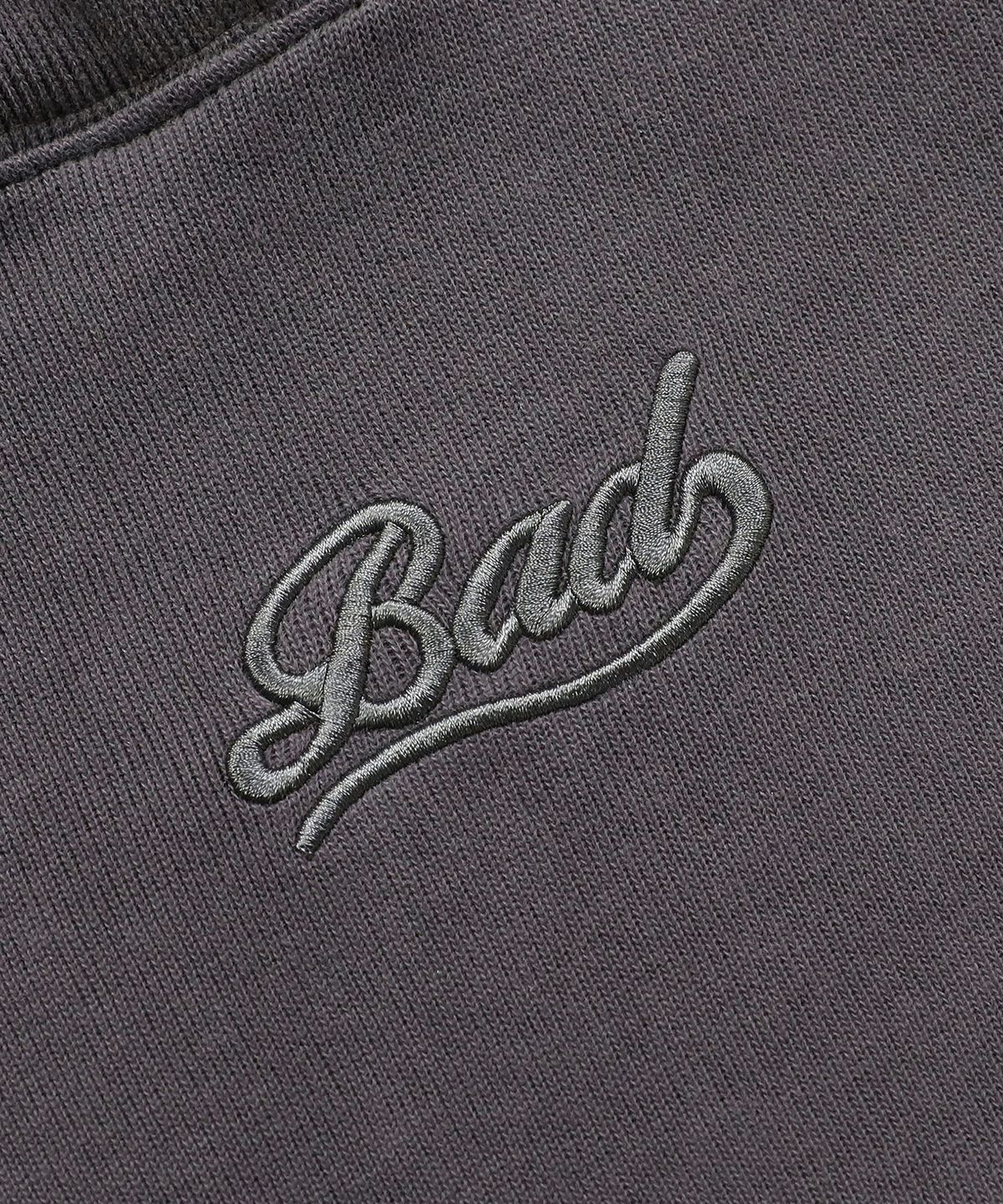 배드블러드(BADBLOOD) 비욘드 소프트 컷아웃 후드 - 챠콜