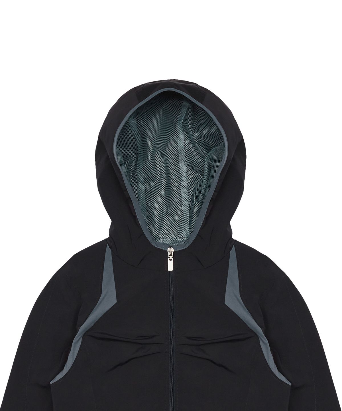 러브이즈트루(LUVISTRUE) NM INCISION NYLON WINDBREAKER(NAVY)