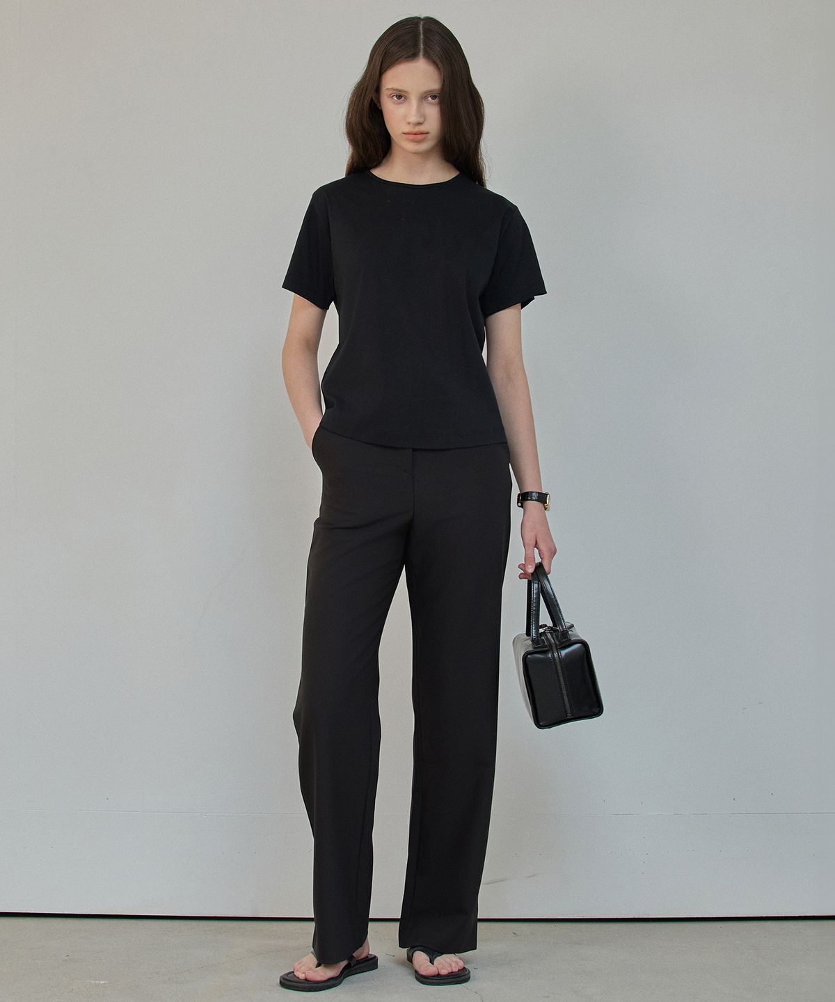 엘리오티(ELLIOTI) Classy Wide Slacks_3Color