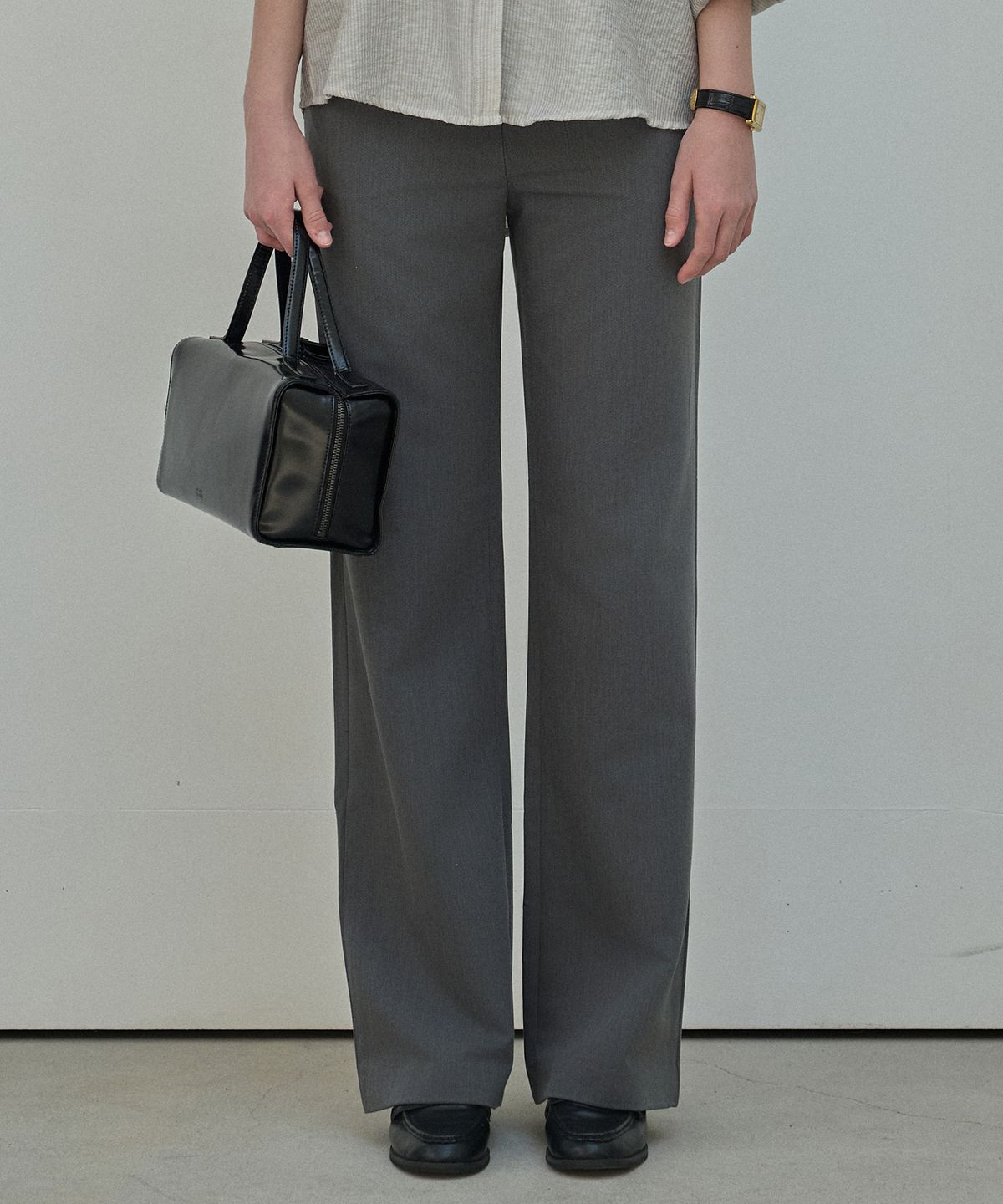 엘리오티(ELLIOTI) Classy Wide Slacks_3Color