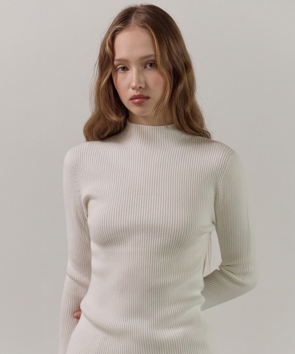 엘리오티(ELLIOTI) Wholegarment Mockneck Knit Ts_6color