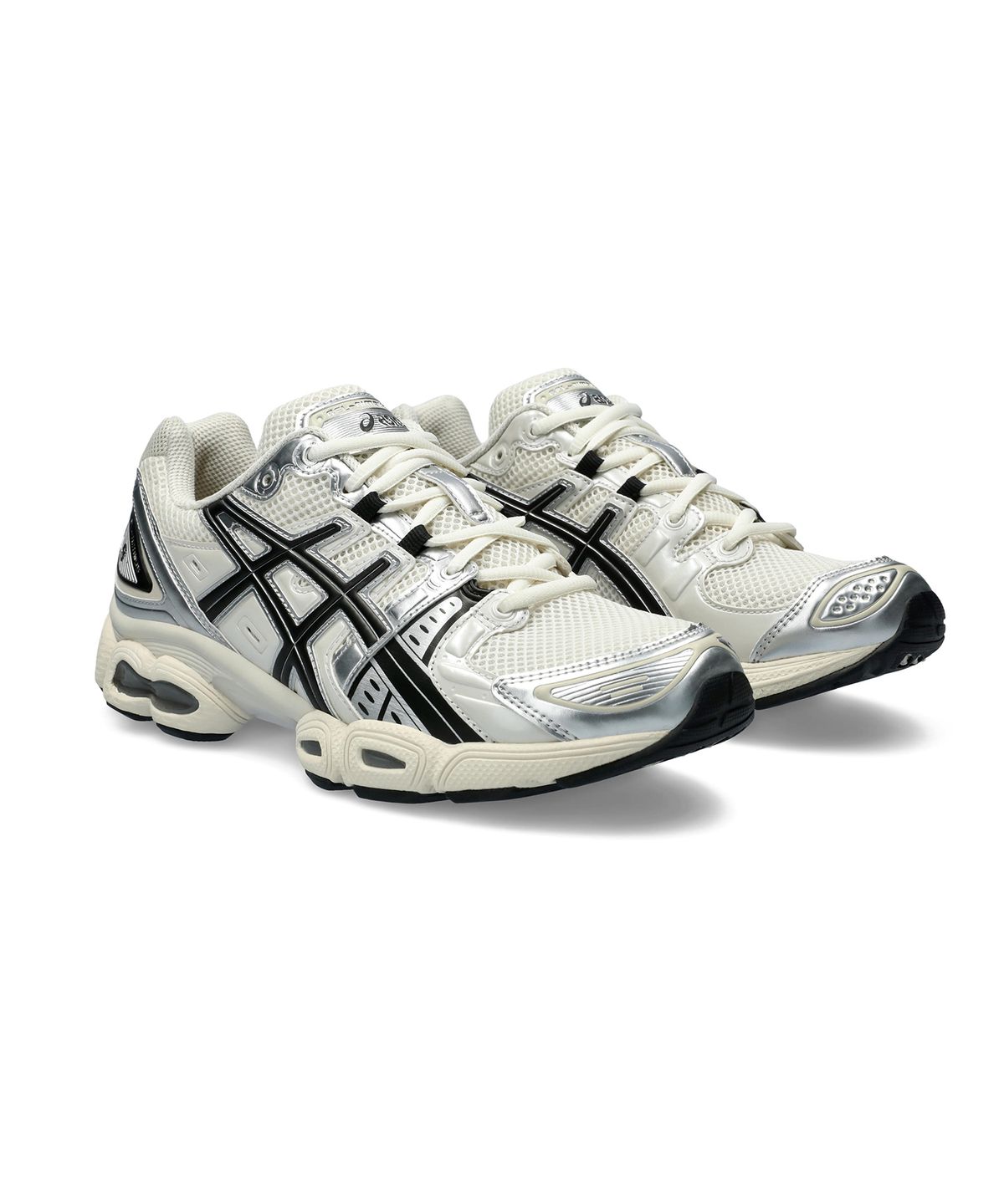 아식스(ASICS) 젤-님버스 9 - 크림:블랙 / 1201A424-105