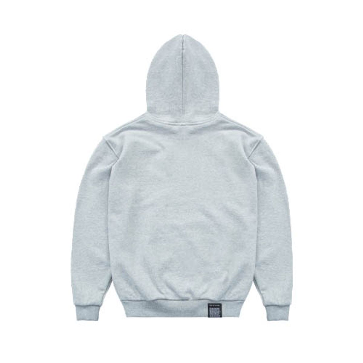 아웃 오브 트렁크(OUT OF TRUNK) TRUNK Embroidered Logo Basic Hoodie (Light Grey)