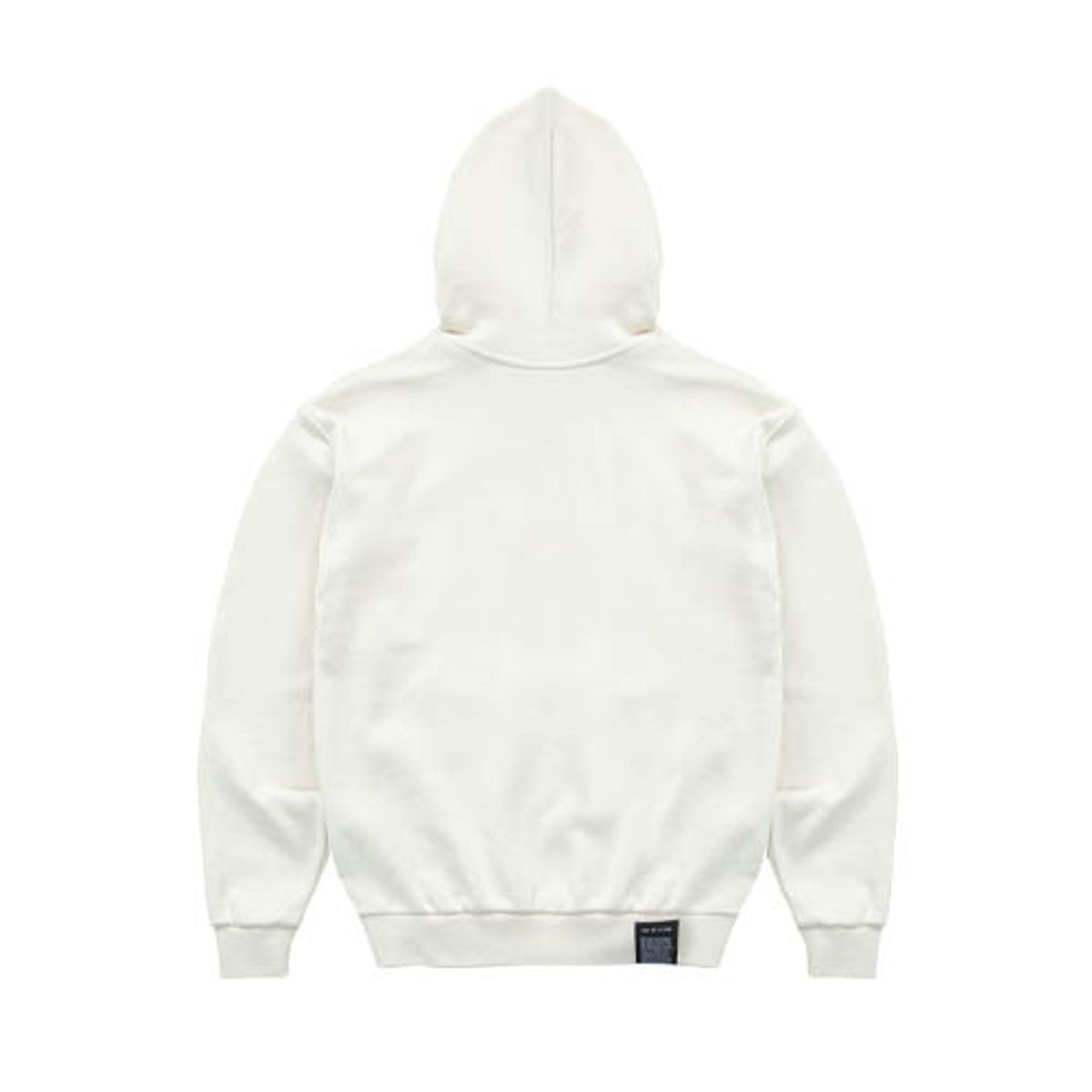 아웃 오브 트렁크(OUT OF TRUNK) TRUNK Embroidered Logo Basic Hoodie (Ivory)