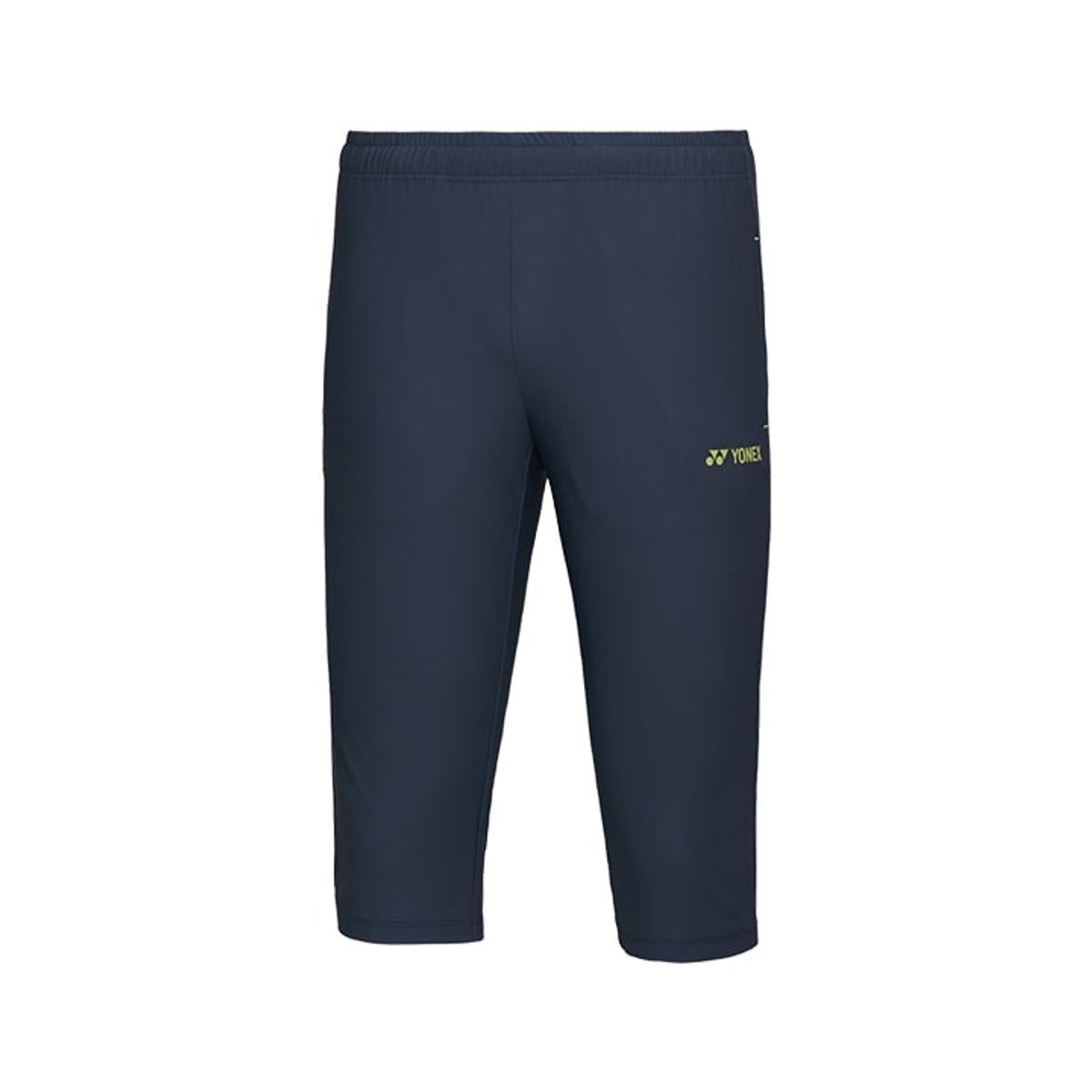 요넥스(YONEX) 241PH005M 블랙/청록 남성용 바텍 컬러 포인트 7부 팬츠
