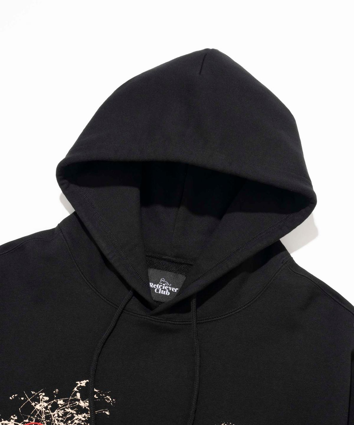 리트리버클럽(RETRIEVER CLUB) FOREST PUPPY HOODIE [BLACK]