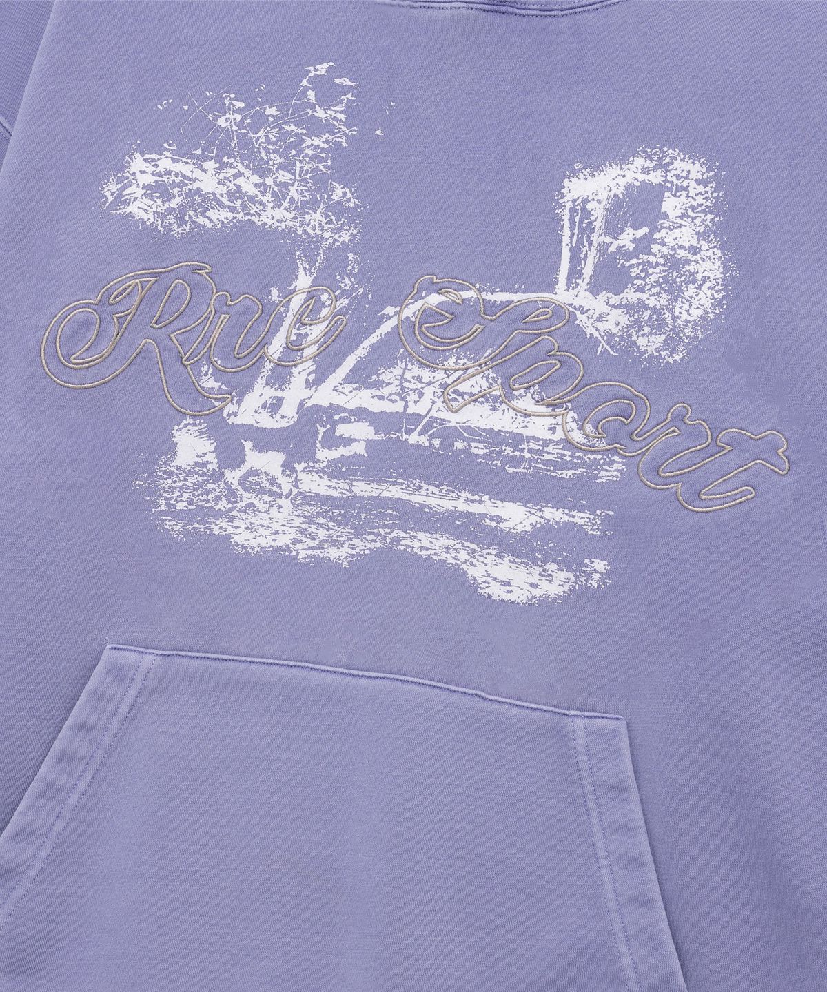 리트리버클럽(RETRIEVER CLUB) FOREST PUPPY HOODIE [PIGMENT PURPLE]