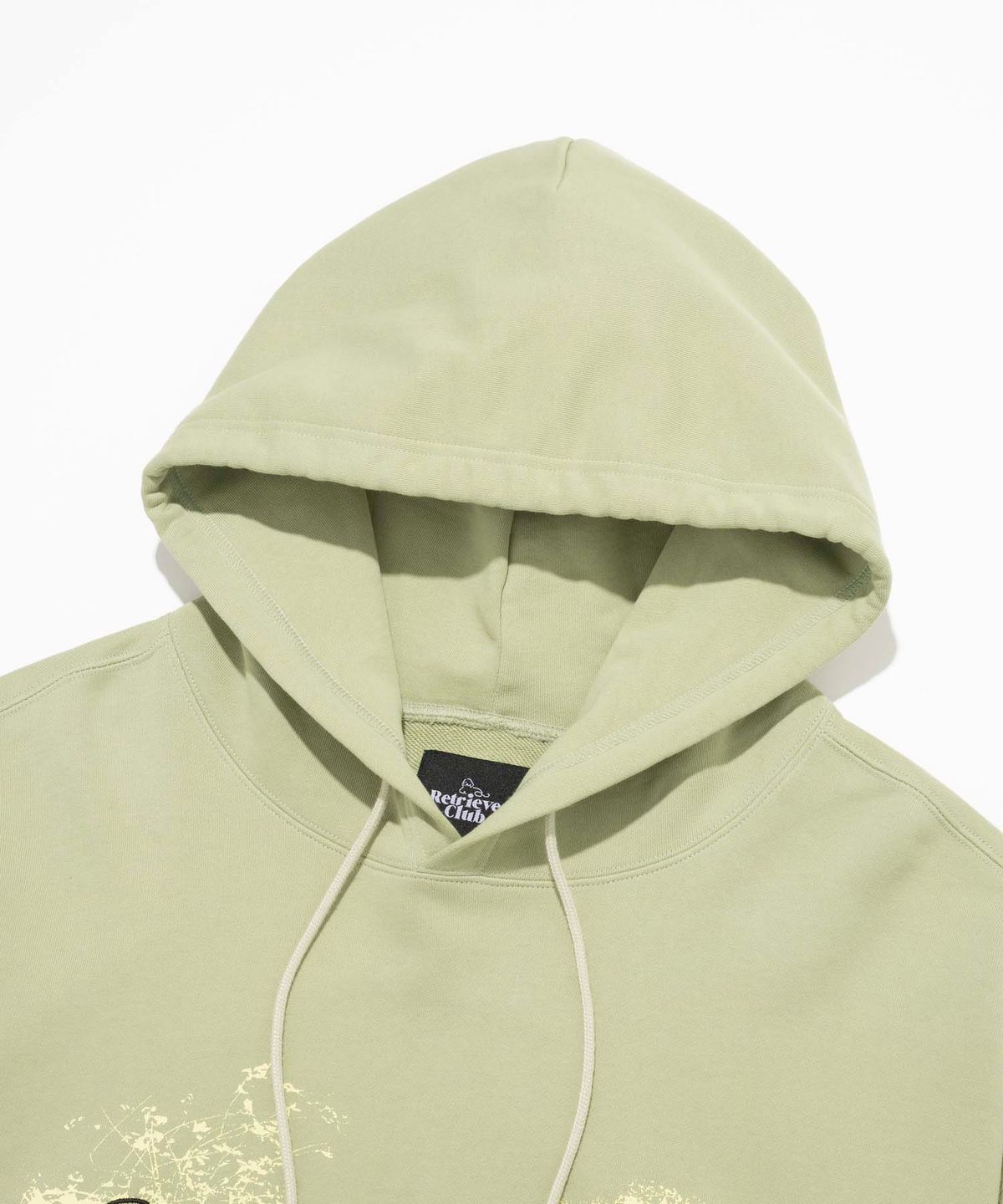 리트리버클럽(RETRIEVER CLUB) FOREST PUPPY HOODIE [LIGHT GREEN]