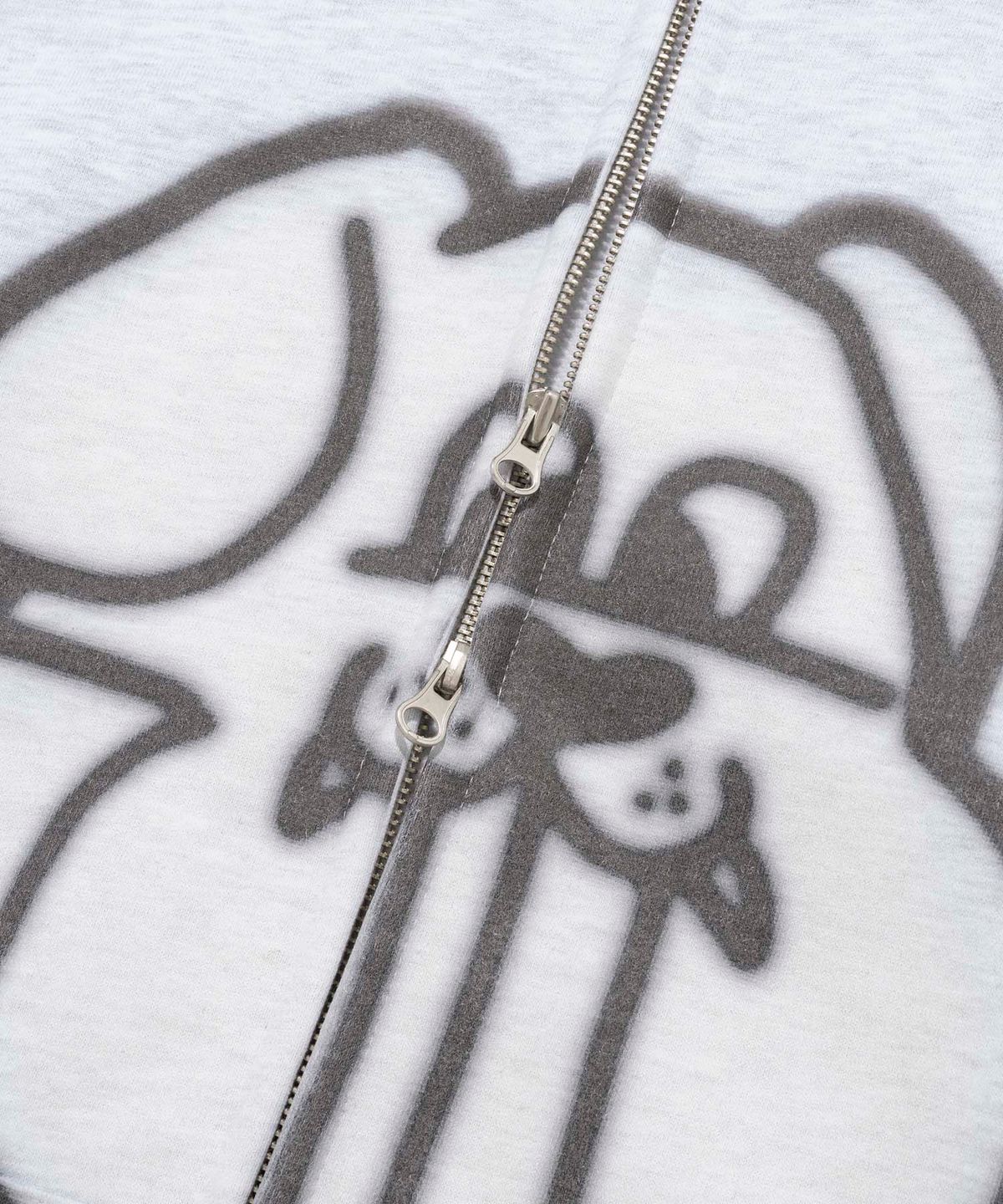리트리버클럽(RETRIEVER CLUB) SPRAYING HOOD-ZIP UP [MELANGE GRAY]