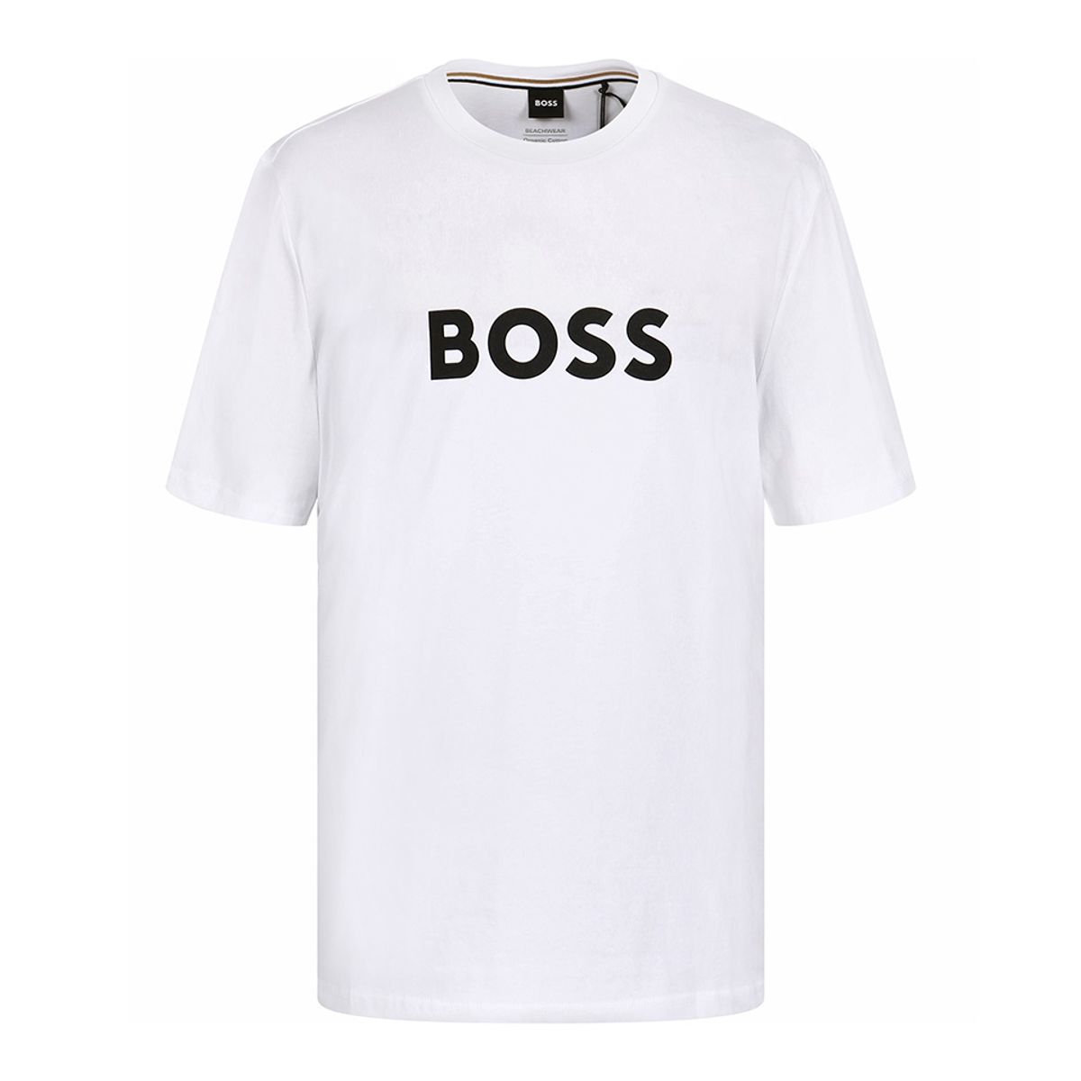 보스(BOSS) 빅 로고 반팔 티셔츠 50503276_100
