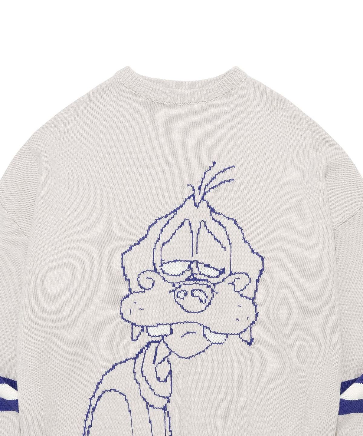 리트리버클럽(RETRIEVER CLUB) SLEEPING DOG KNIT [WARM GRAY]