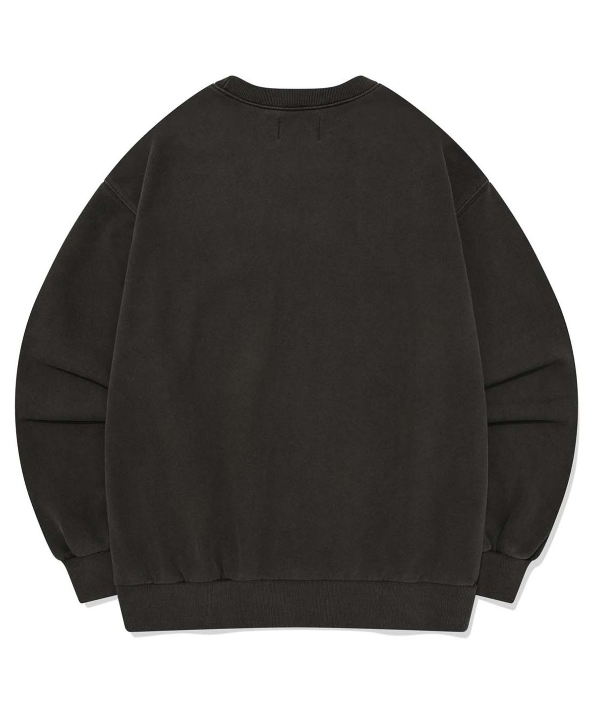 리트리버클럽(RETRIEVER CLUB) TWO DOG ARCH CREWNECK [PIGMENT BLACK]