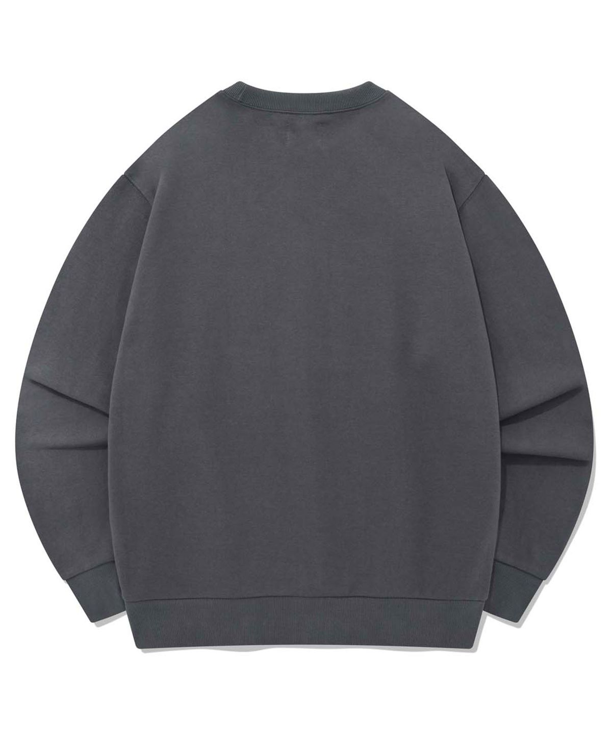 리트리버클럽(RETRIEVER CLUB) CRACK PUPPY CREWNECK [CHACOAL GRAY]