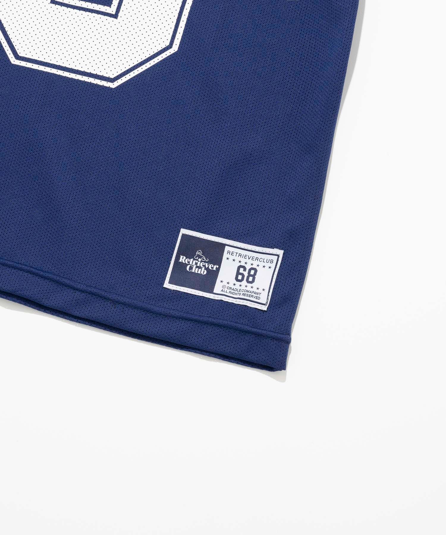 MUSINSA | RETRIEVER CLUB 68 FOOTBALL JERSEY [NAVY]