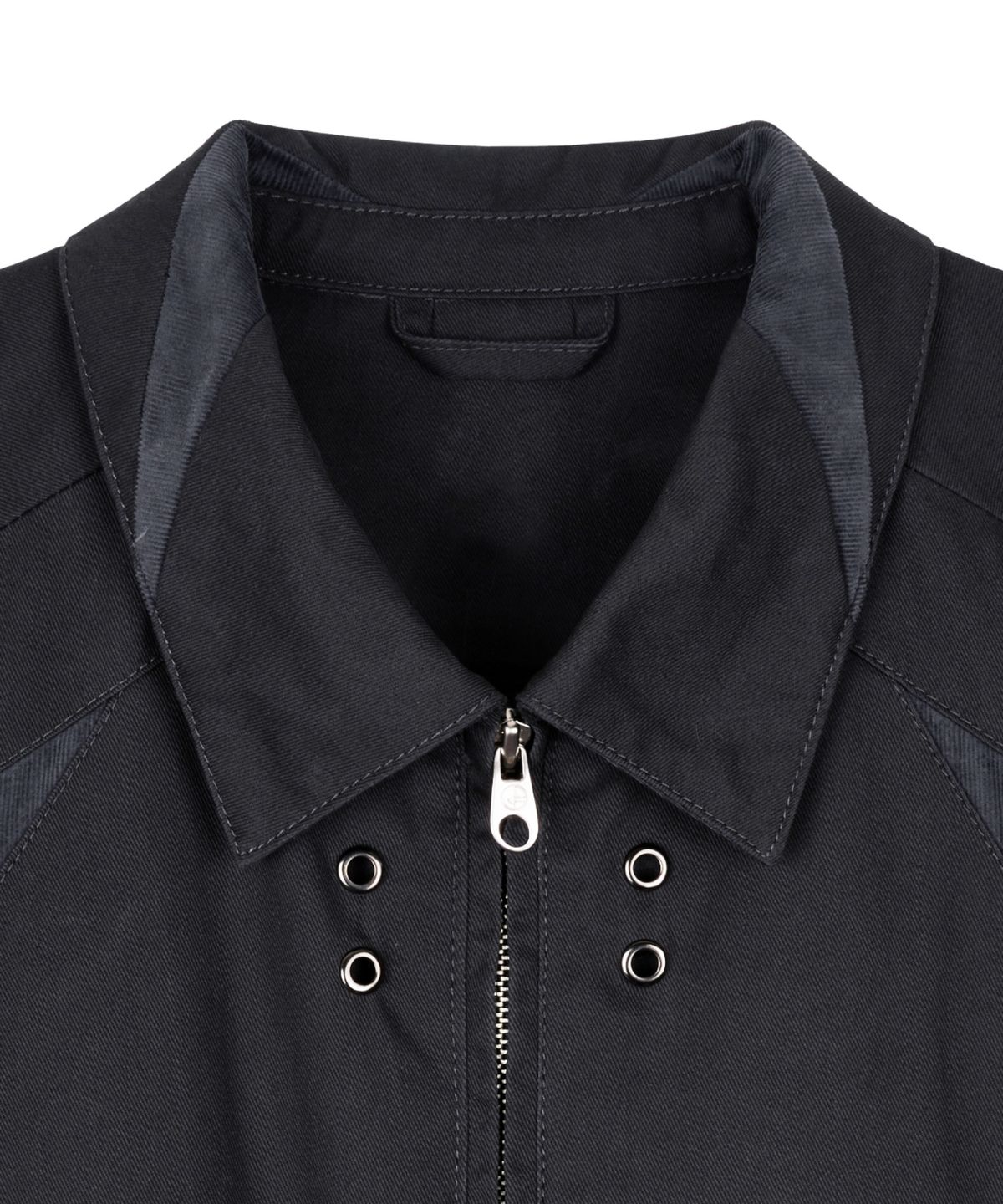 아이돈워너셀(IDWS) Explorer Contrast Trucker Jacket Charcoal