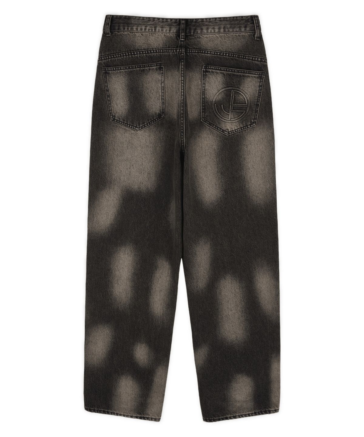 아이돈워너셀(IDWS) Balloon Wide Denim Pants Brown