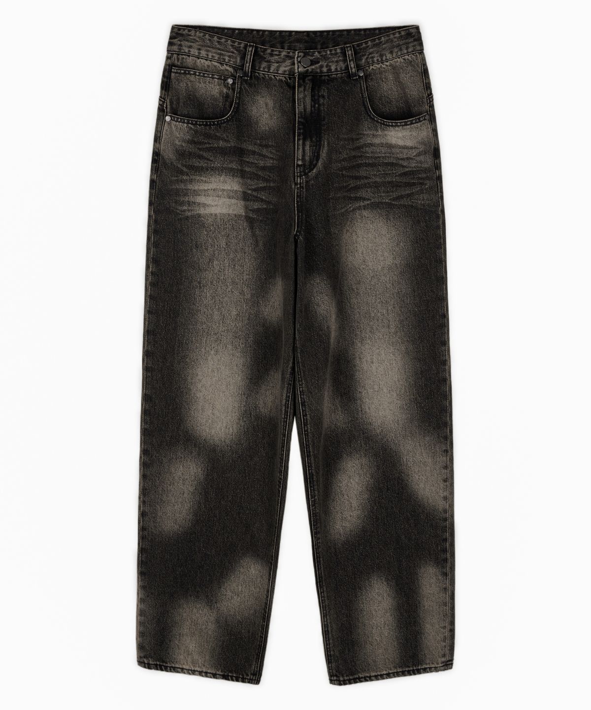 아이돈워너셀(IDWS) Balloon Wide Denim Pants Brown