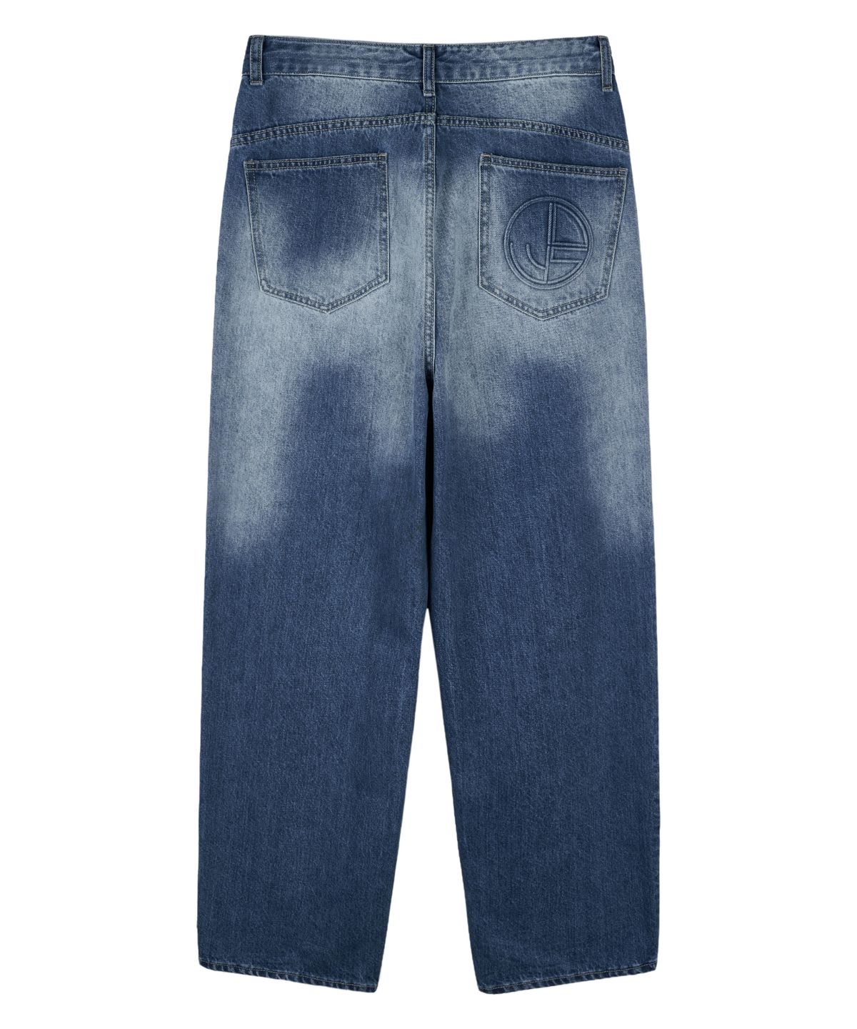 아이돈워너셀(IDWS) Balloon Wide Denim Pants Indigo
