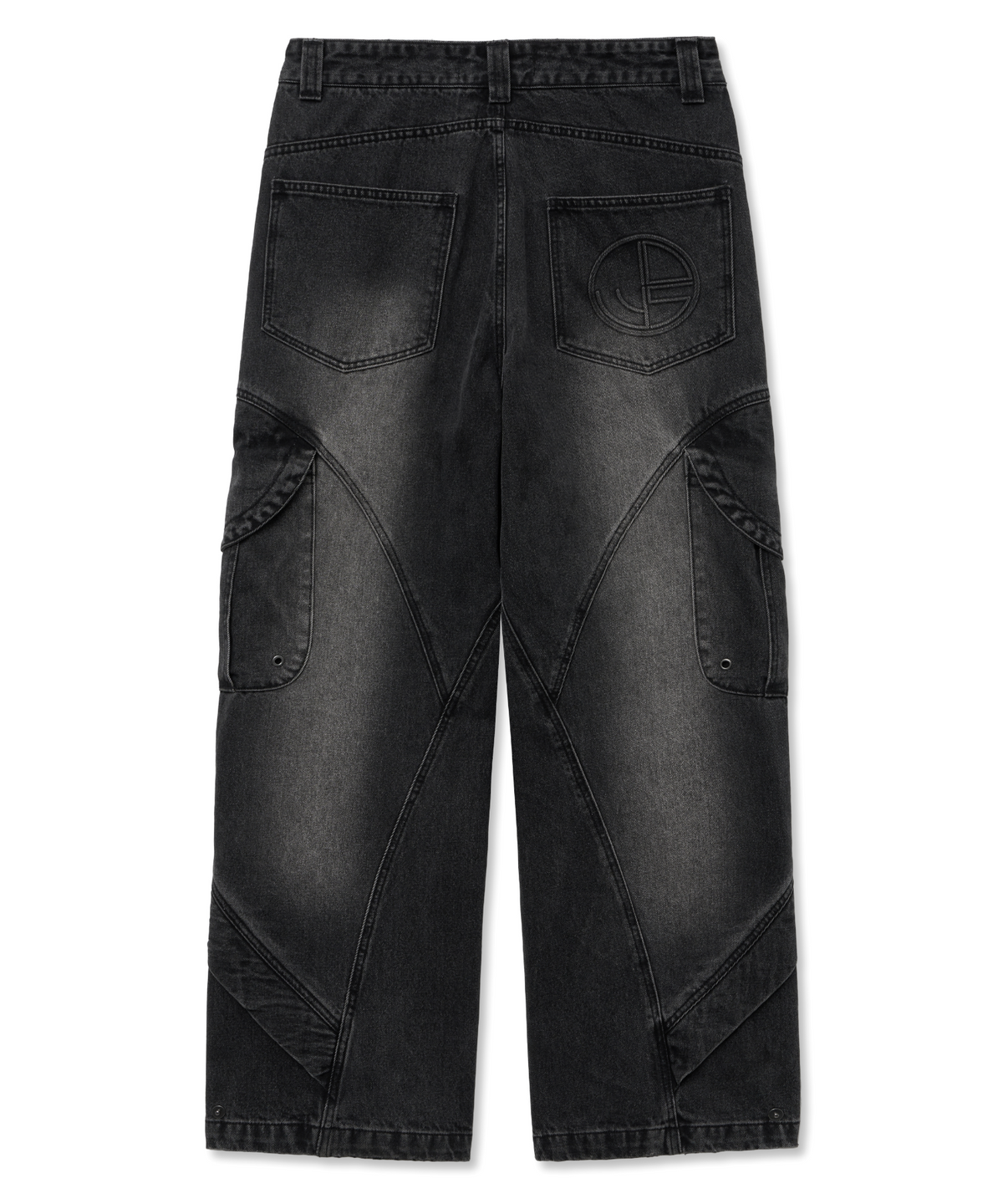 아이돈워너셀(IDWS) Pryer Cargo Denim Pants Black