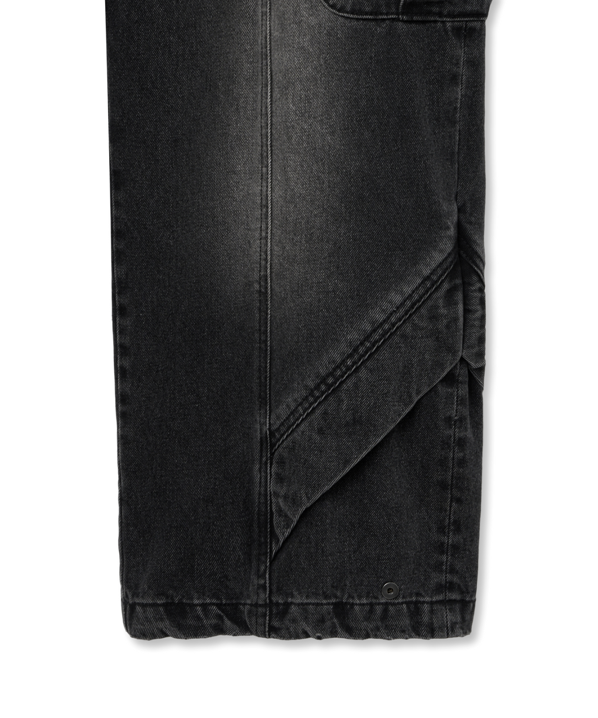 아이돈워너셀(IDWS) Pryer Cargo Denim Pants Black