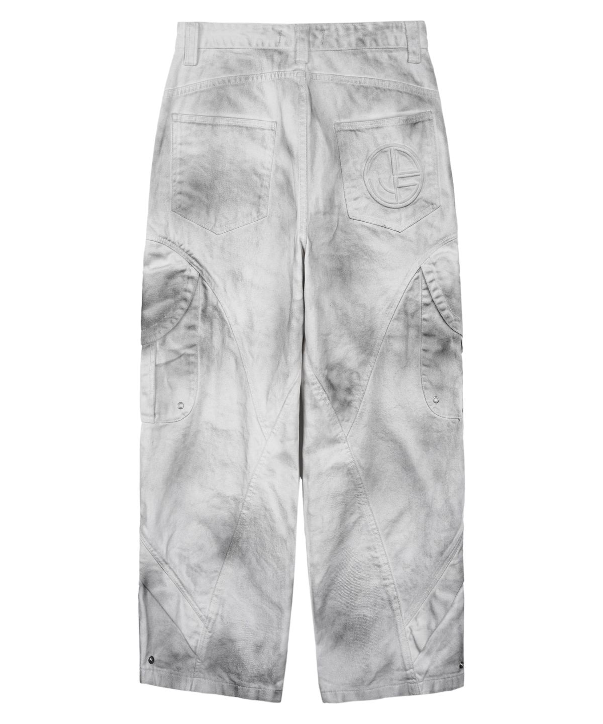 아이돈워너셀(IDWS) Pryer Cargo Denim Pants White