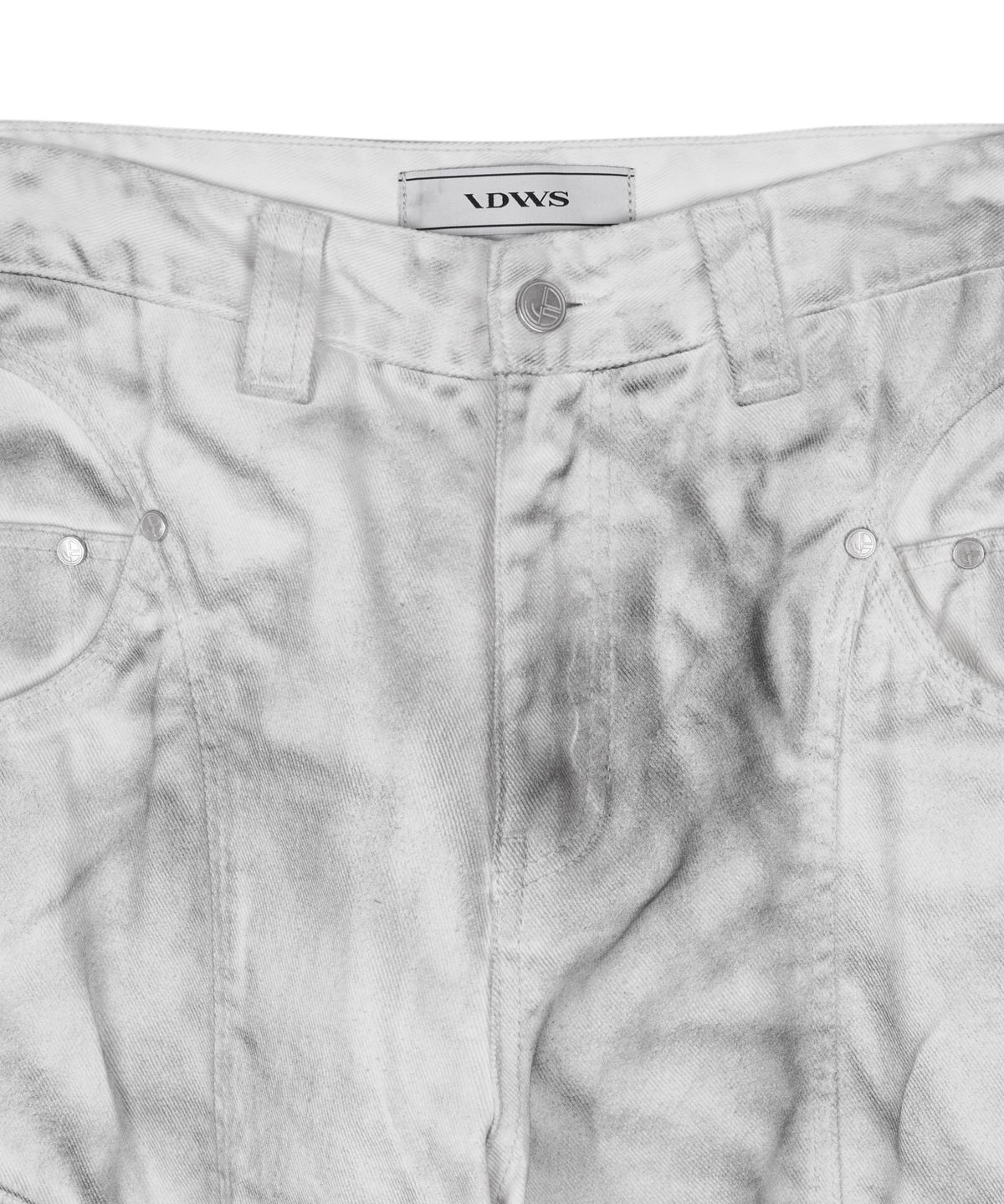 아이돈워너셀(IDWS) Pryer Cargo Denim Pants White