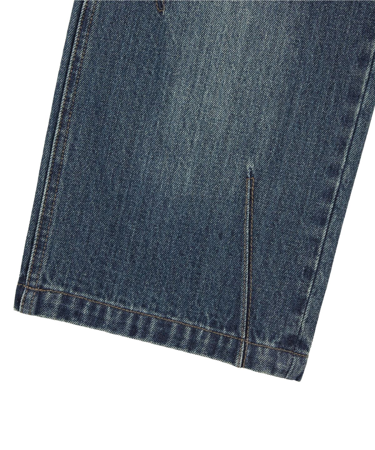 드로우핏(DRAW FIT) 이레규러 라인 데님팬츠 [VINTAGE BLUE]