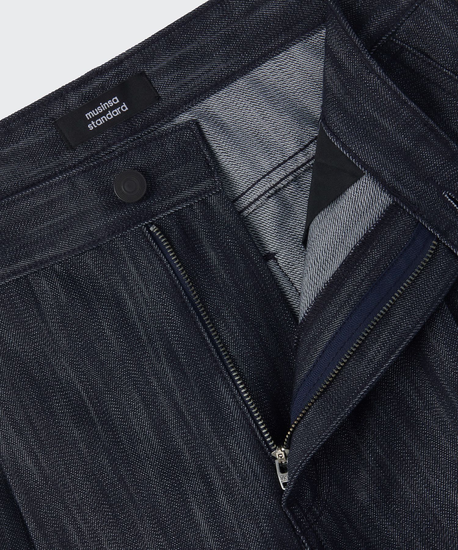 ★MUSINSA STANDARD★ Vertical Slub Semi Balloon Denim Pants MUSINSA | MUSINSA STANDARD Vertical Slub Semi Balloon Denim