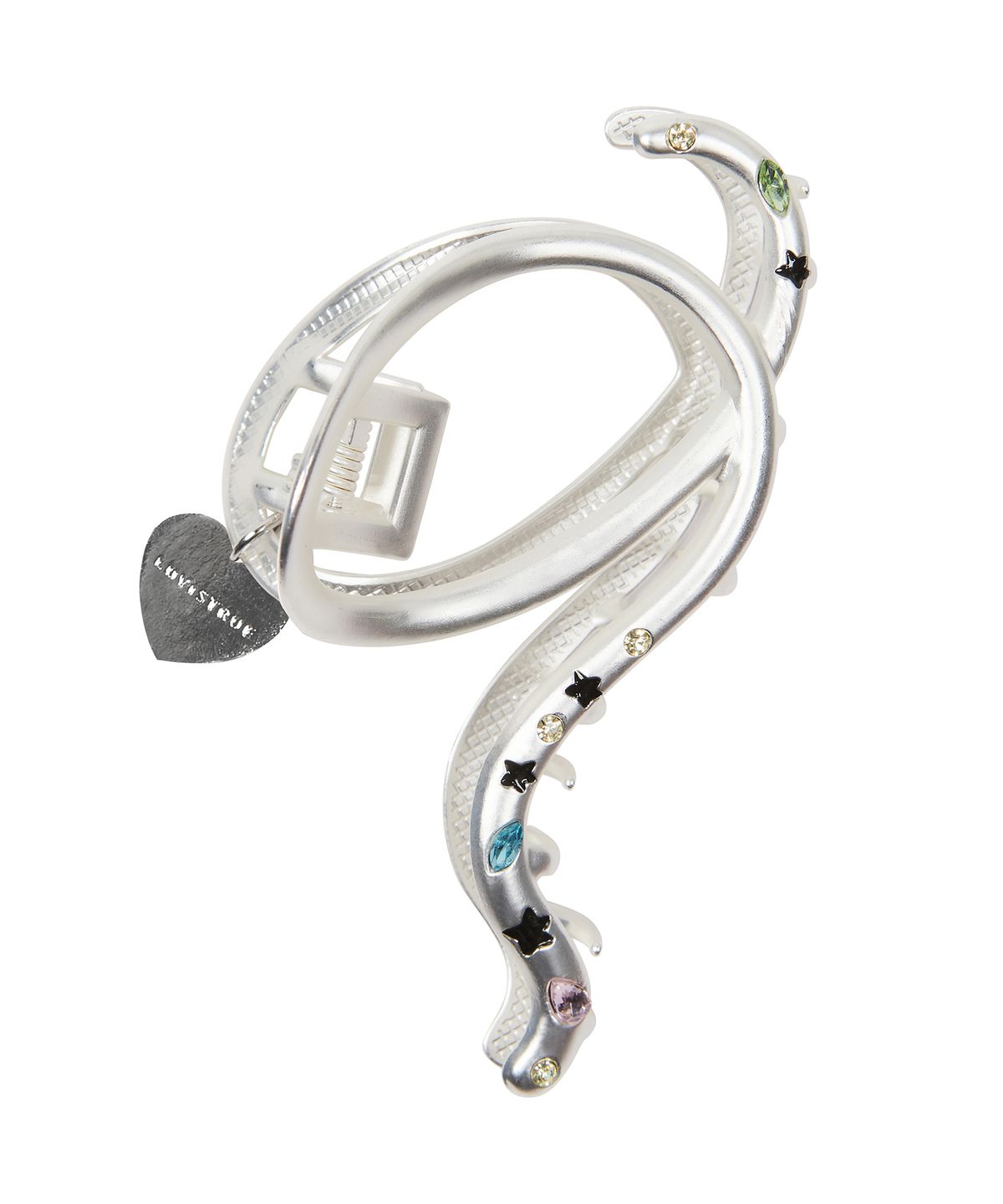러브이즈트루(LUVISTRUE) NM CUBIC HAIR PIN(SILVER)