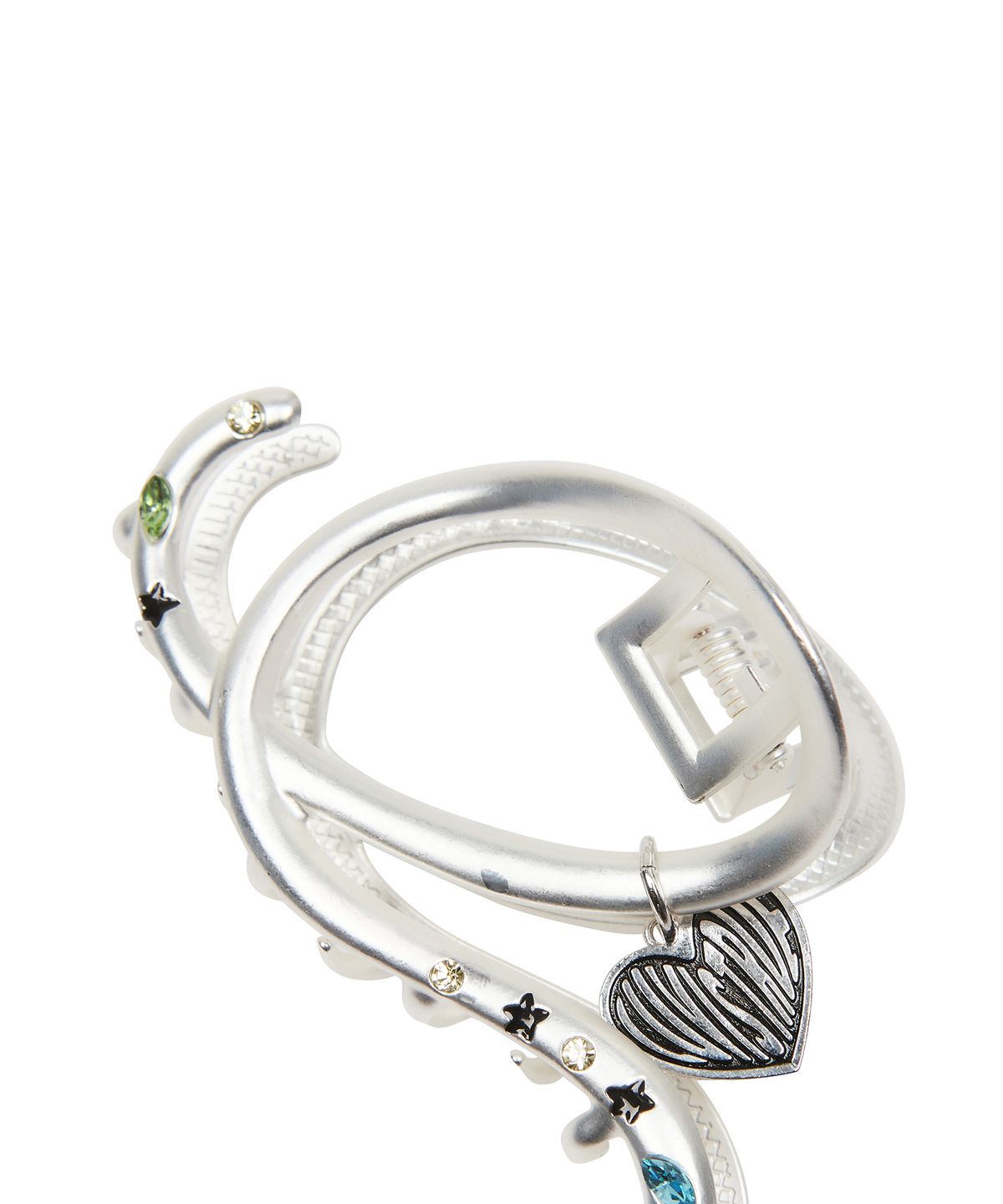 러브이즈트루(LUVISTRUE) NM CUBIC HAIR PIN(SILVER)