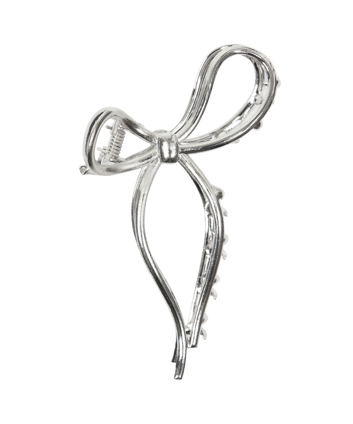 러브이즈트루(LUVISTRUE) NM RIBBON HAIR PIN(SILVER)