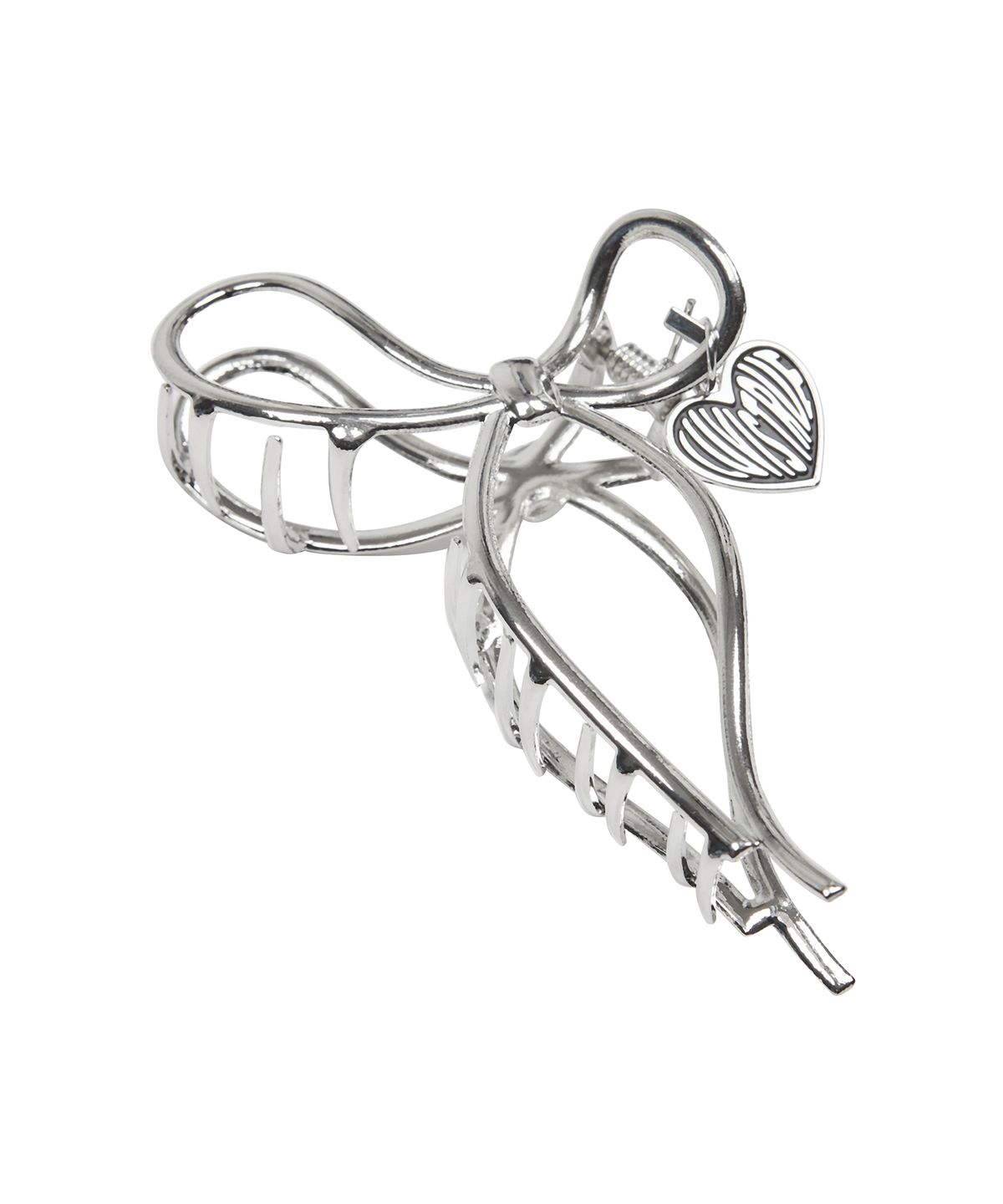 러브이즈트루(LUVISTRUE) NM RIBBON HAIR PIN(SILVER)