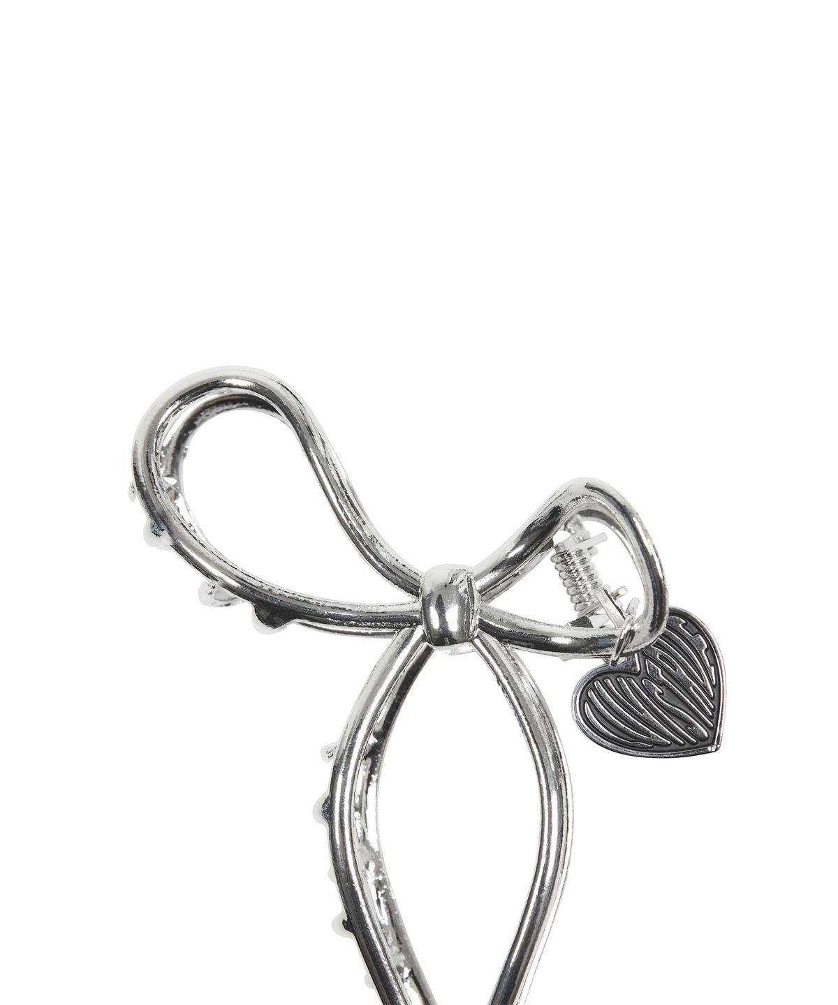 러브이즈트루(LUVISTRUE) NM RIBBON HAIR PIN(SILVER)