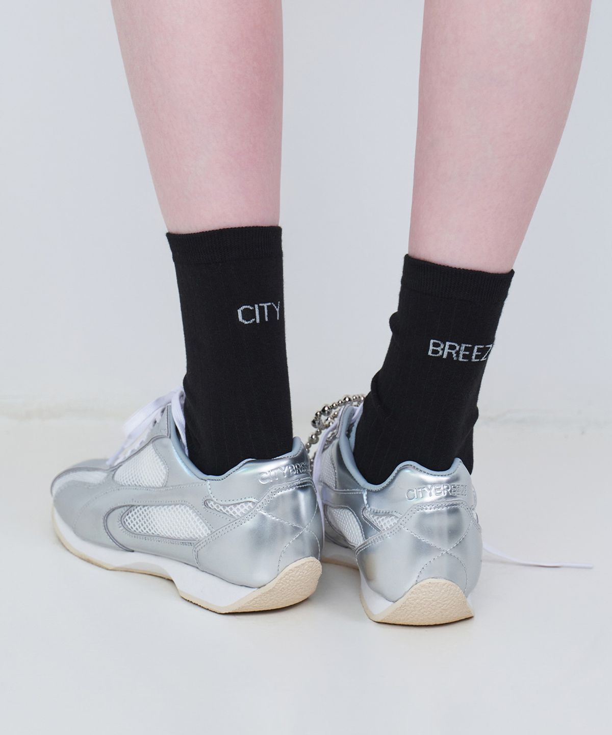 시티브리즈(CITYBREEZE) CITY&BREEZE 장목 양말_BLACK