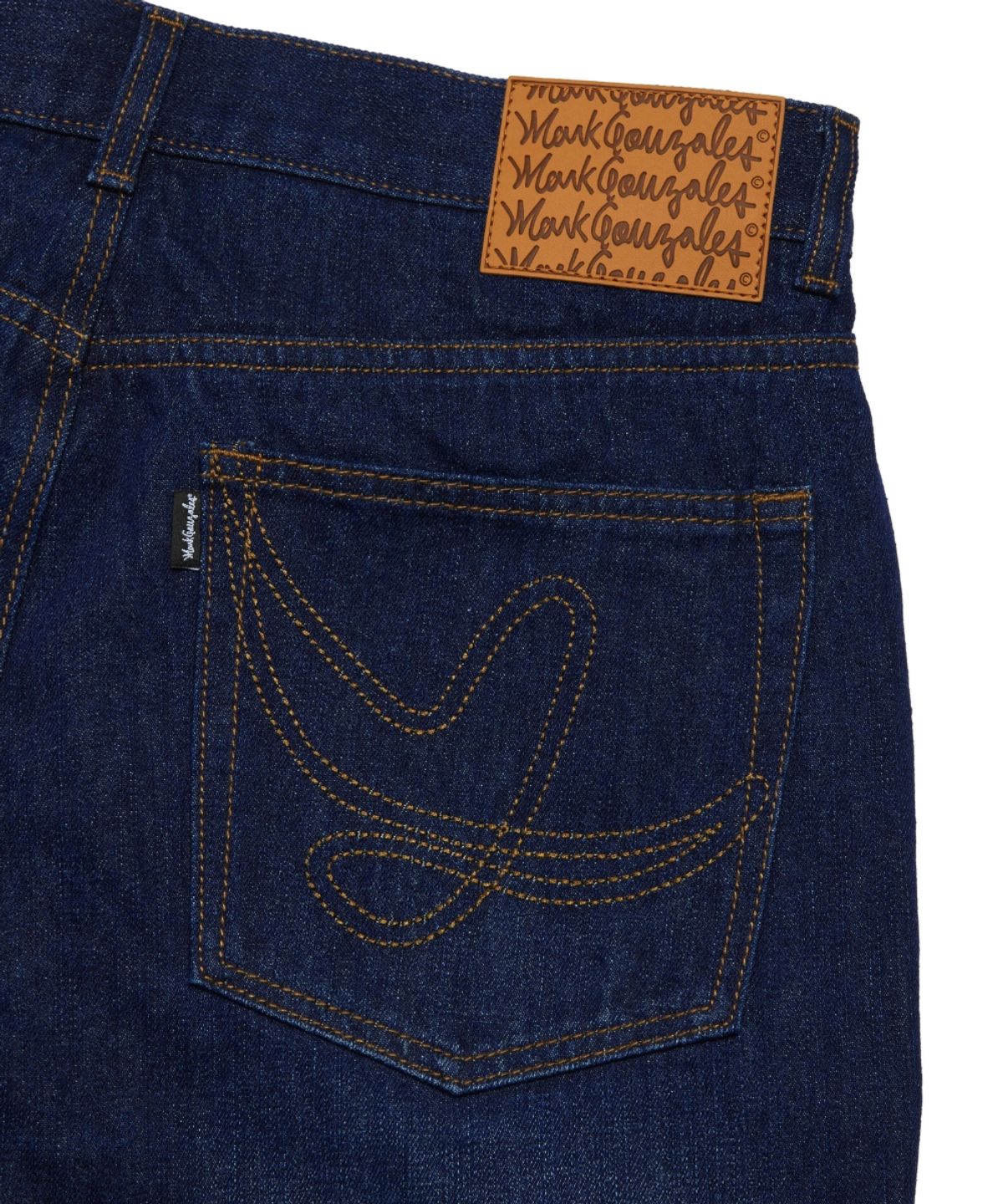 마크곤잘레스(MARK GONZALES) STRAIGHT DENIM PANTS - D/BLUE