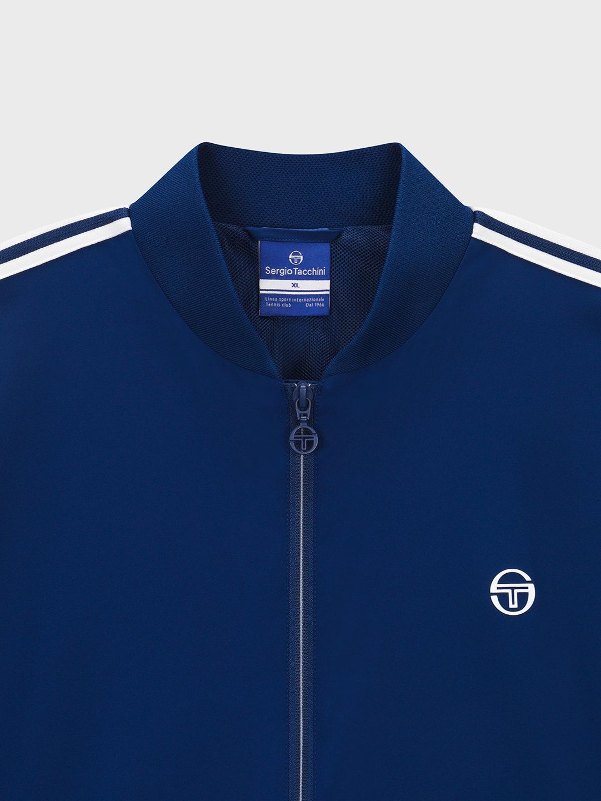 세르지오 타키니(SERGIO TACCHINI) M 고트 우븐 테이핑 자켓 (Navy)
