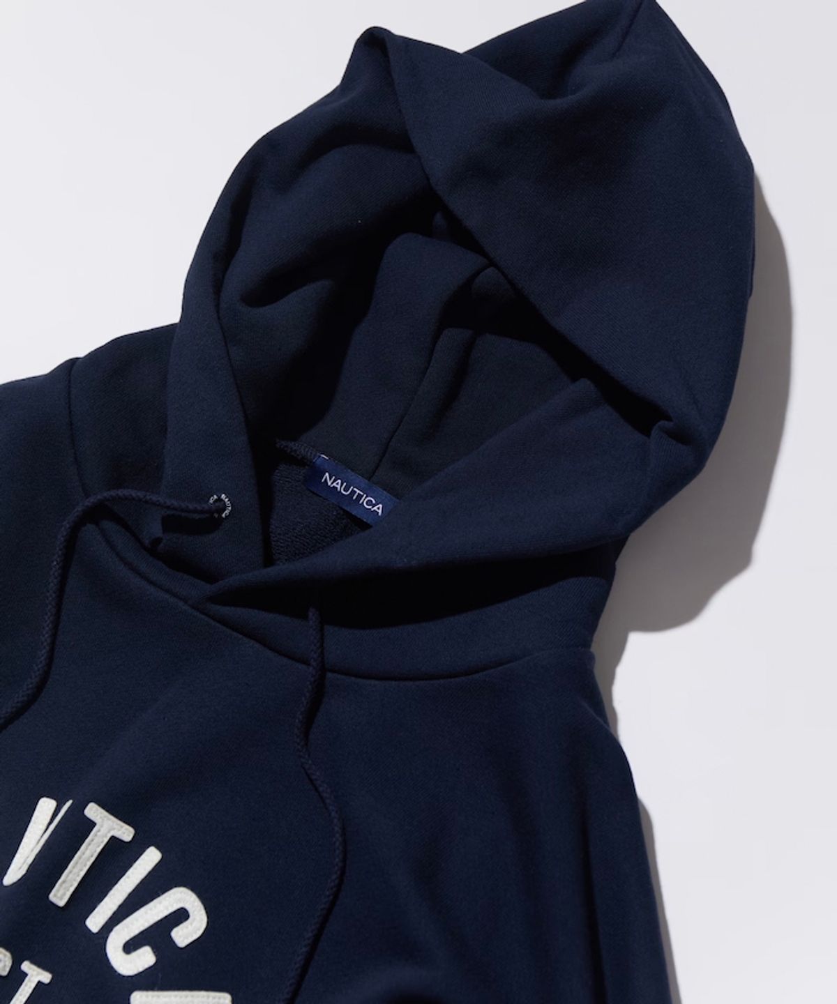 노티카(NAUTICA) [JP Line]펠트 아치로고 후드티