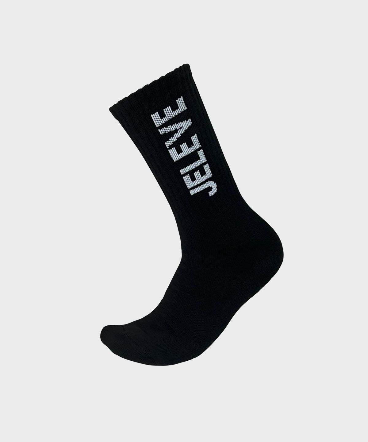 제이엘브(JELEVE) 메인로고 삭스 3팩 [화이트/블랙]