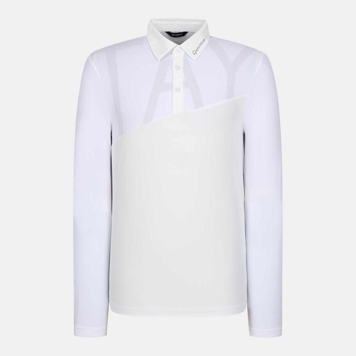 테일러메이드 어패럴(TAYLORMADE APPAREL) 남성 레터링 냉감 소매 카라 티셔츠 T8031TN1241-100