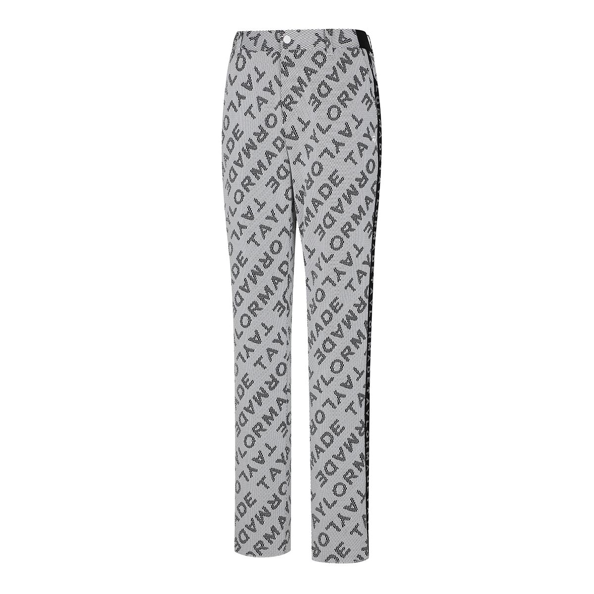 테일러메이드 어패럴(TAYLORMADE APPAREL) 남성 로고 자가드 프리미엄 슬림핏 팬츠 TPN-11HG82-100