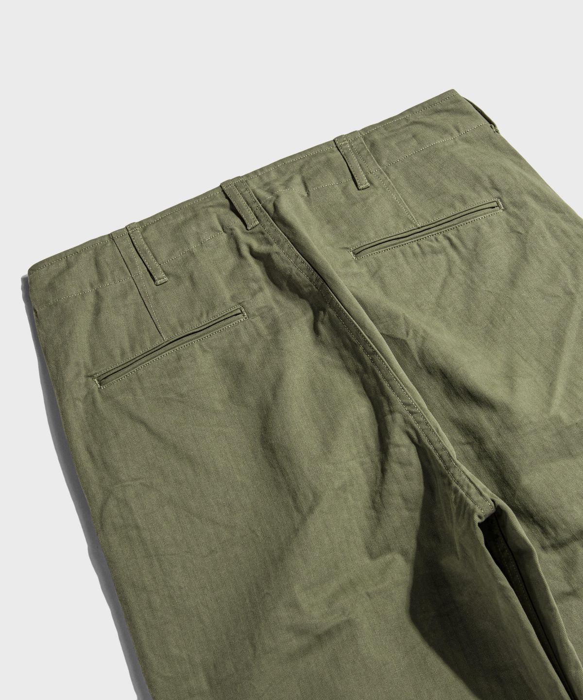 브론슨(BRONSON) US Army M-41 HBT Fatigue Trousers Olive